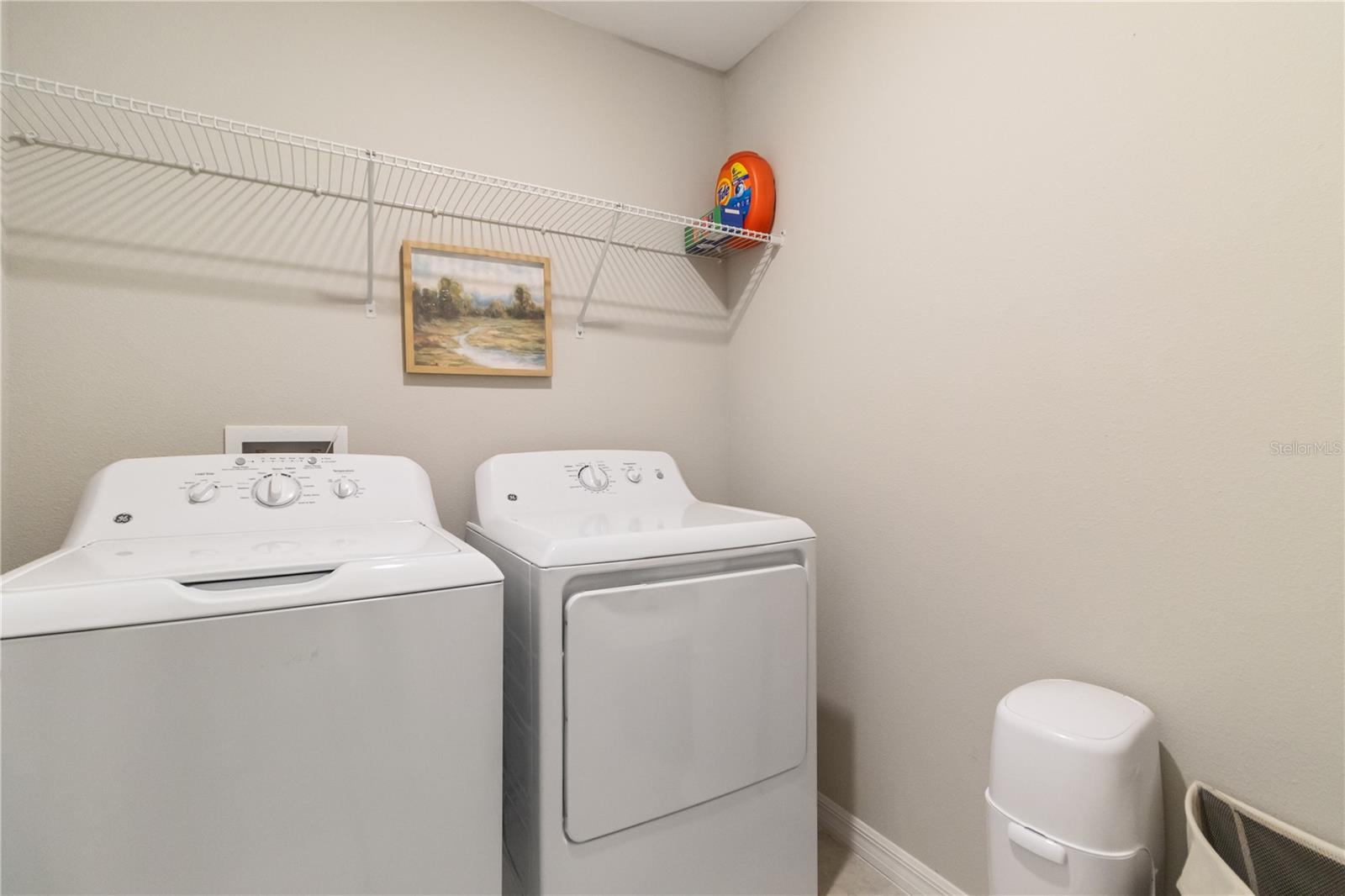 laundry room upstairs