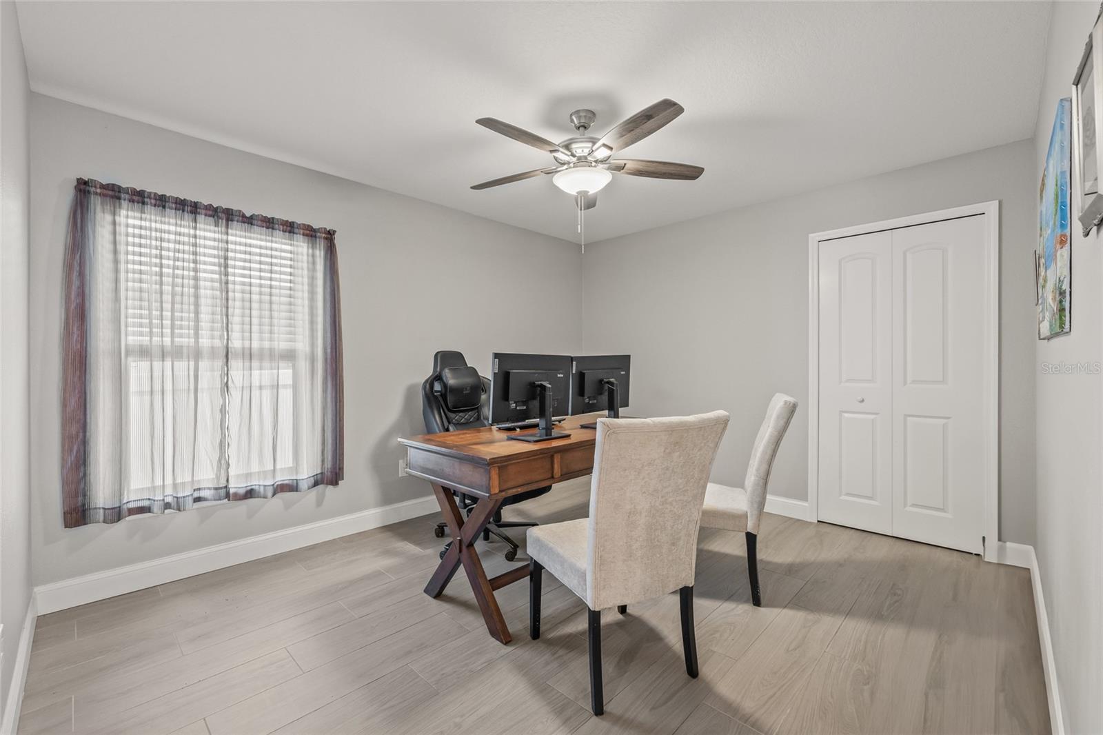 A quiet and comfortable space ideal for working from home, studying, or easily converting into a 4th bedroom to suit your needs.