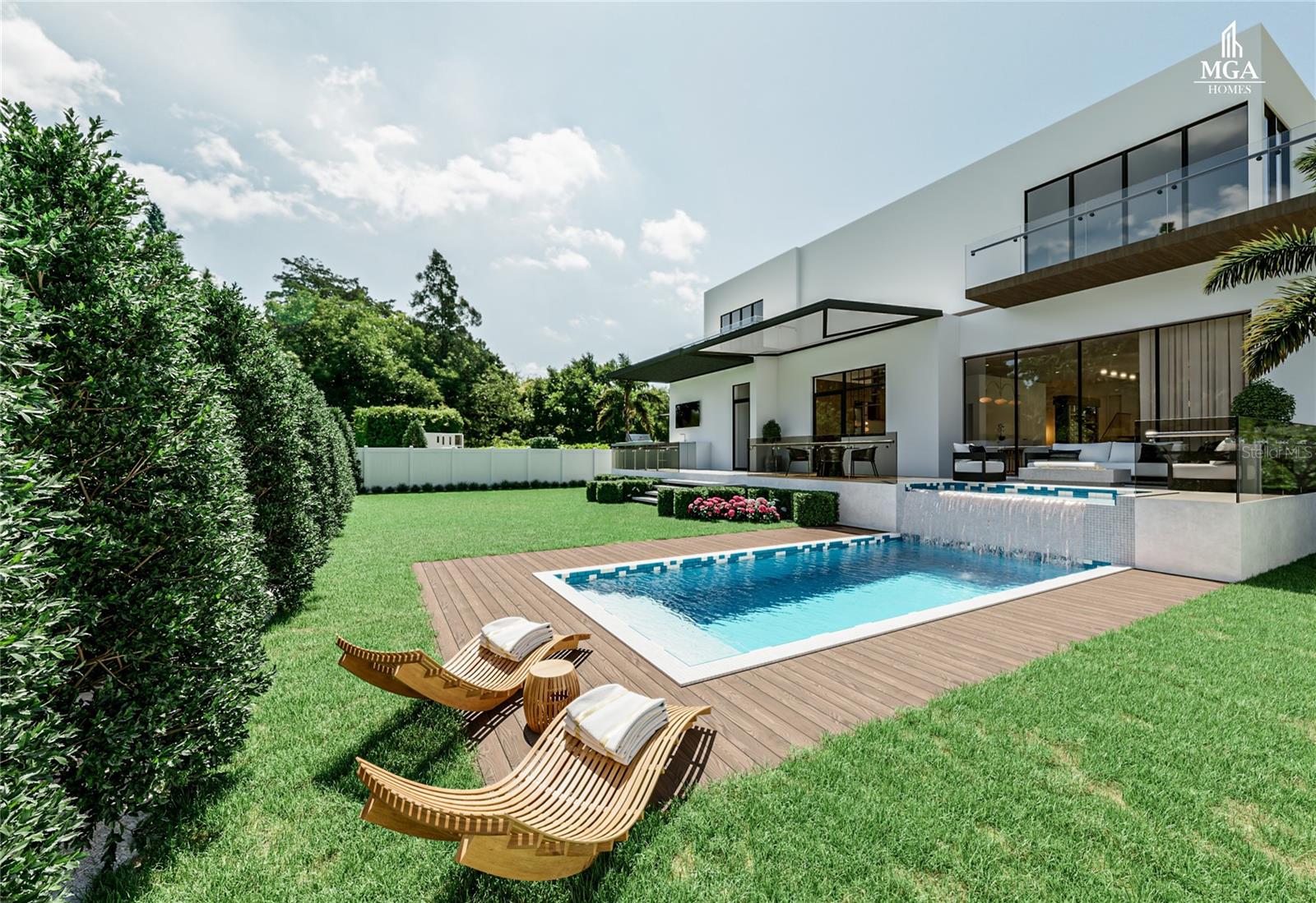 pool is optional not included in the price.