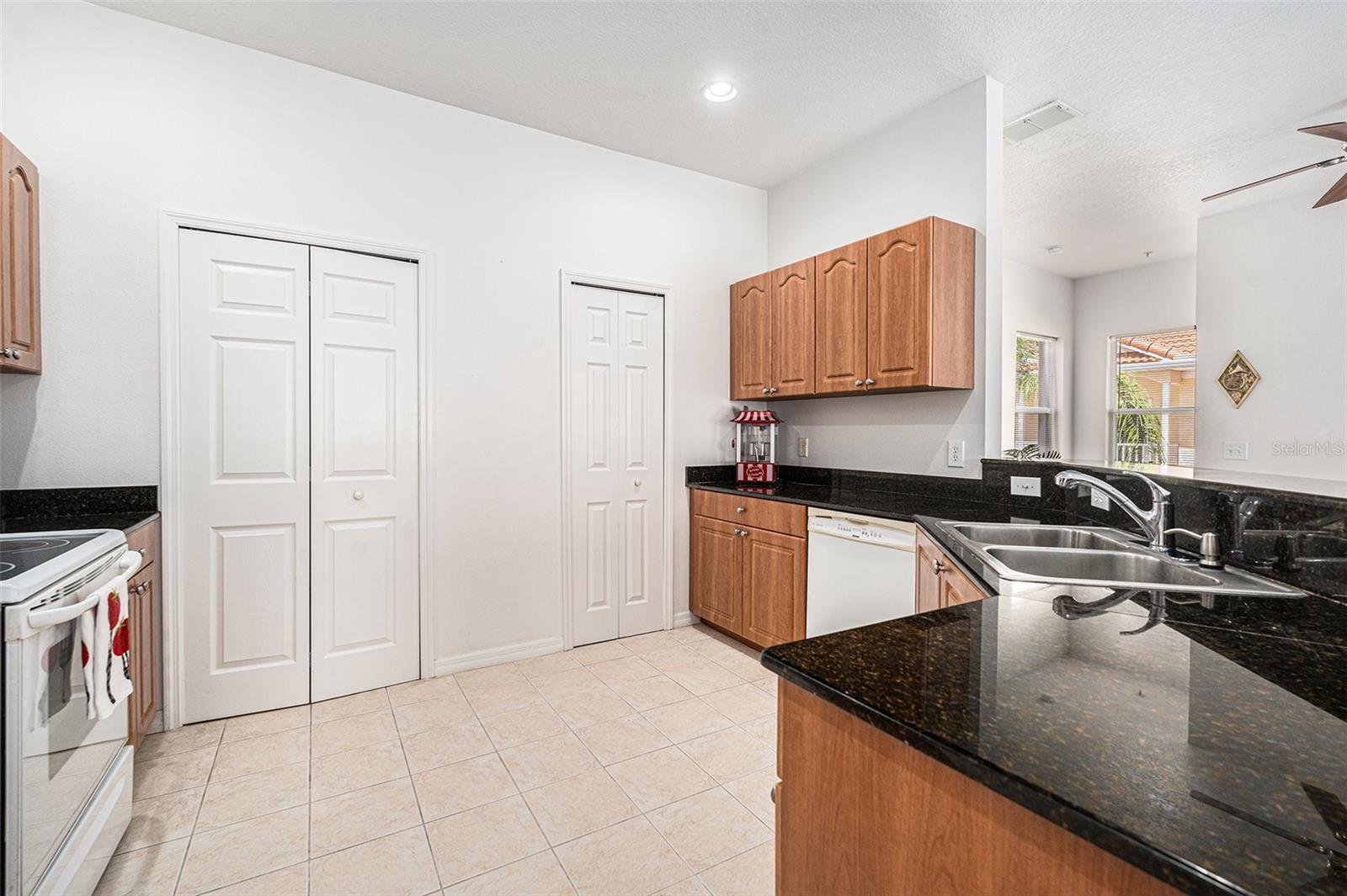 Pantry and Laundry leading off the kitchen