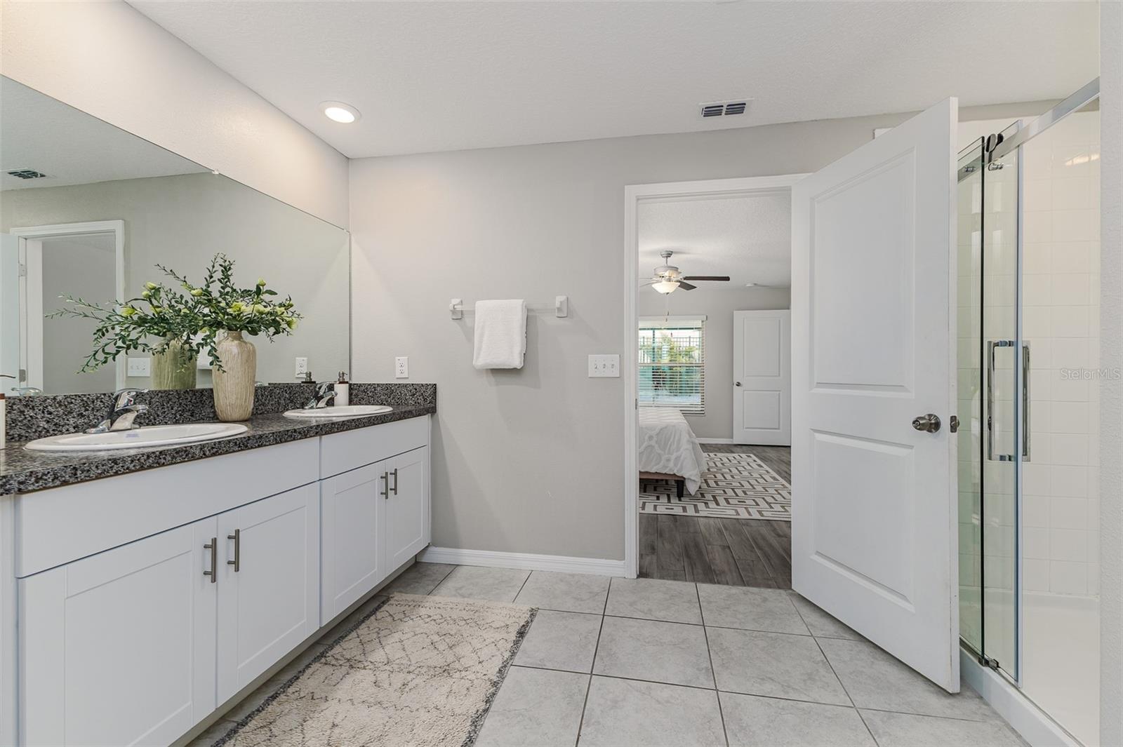 Master bathroom
