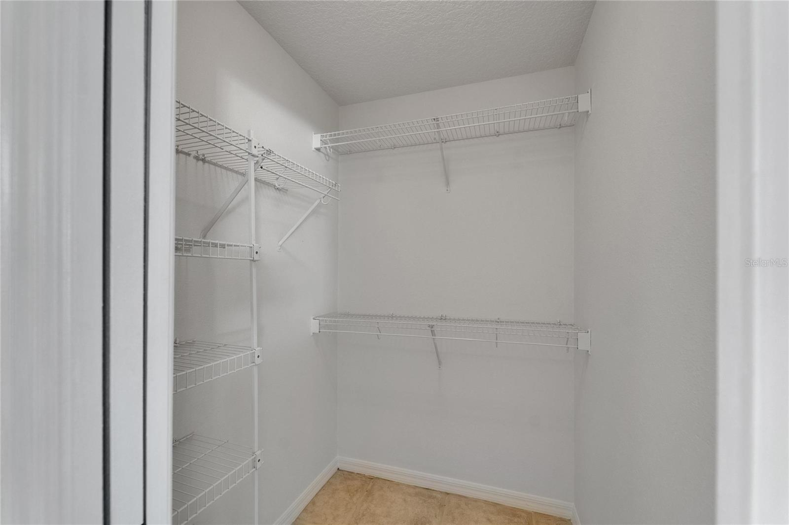 Dual Walk in closets