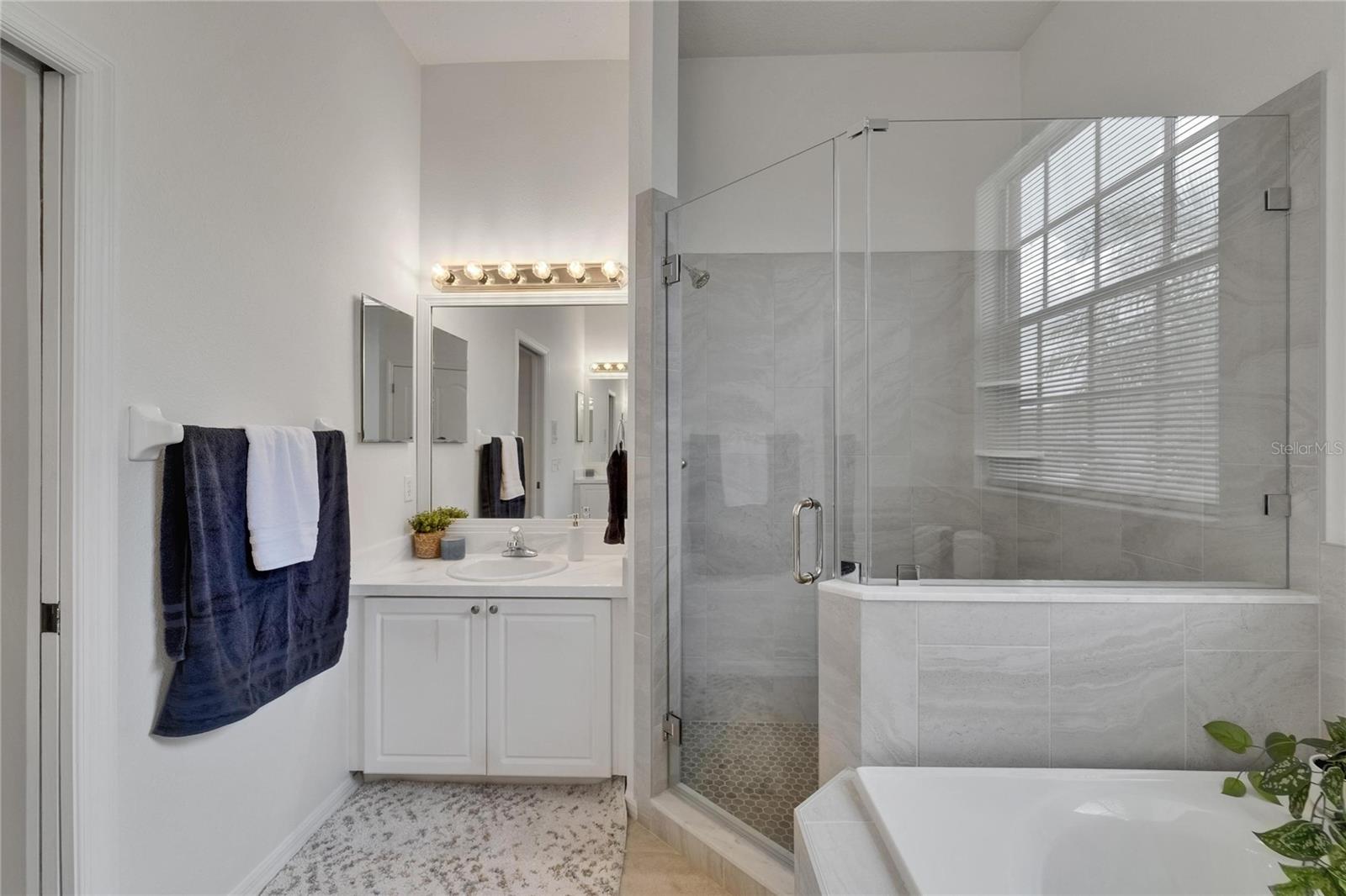 Refreshed Primary Bathroom