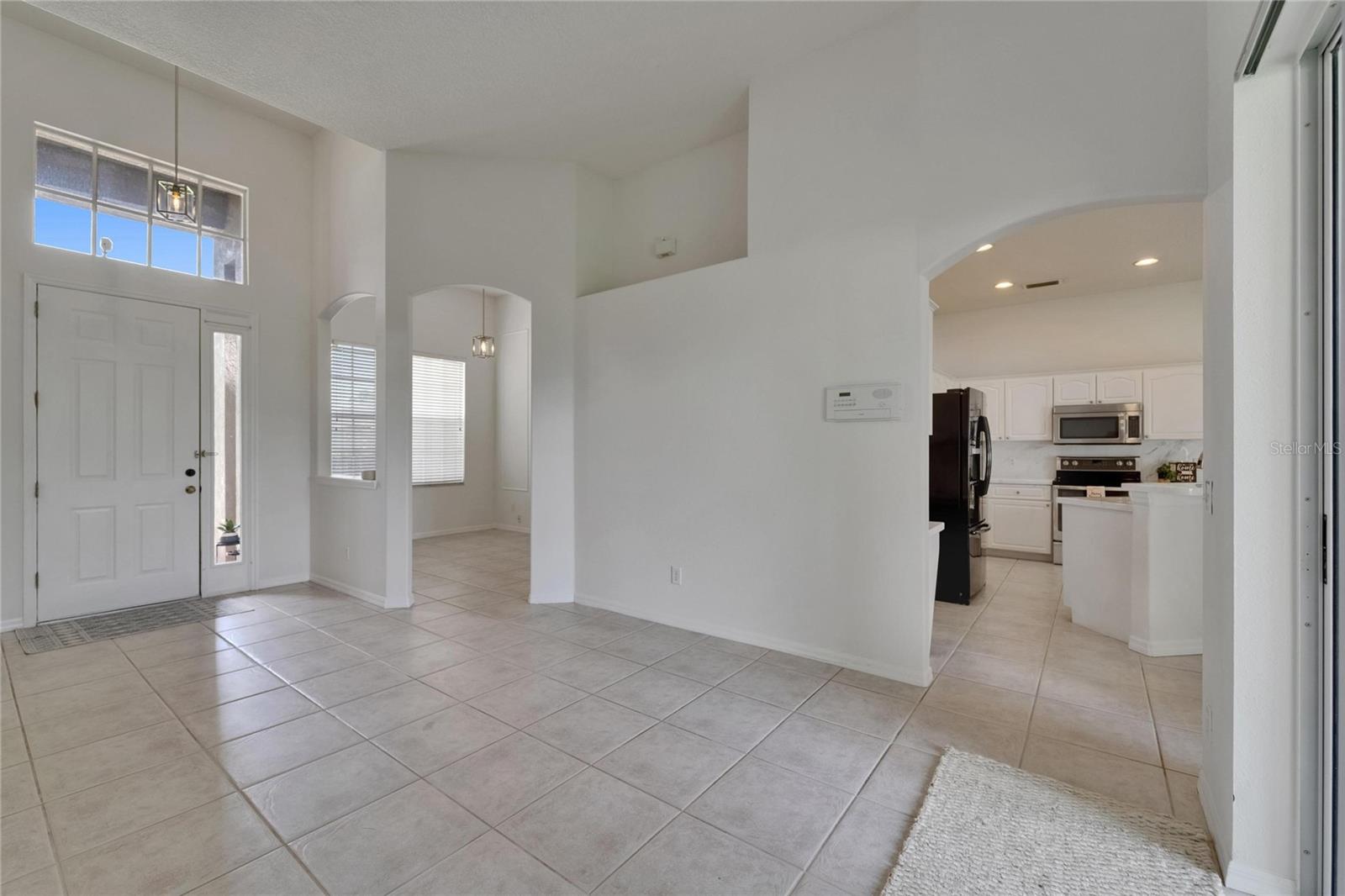 Dining room and kitchen pass throughs