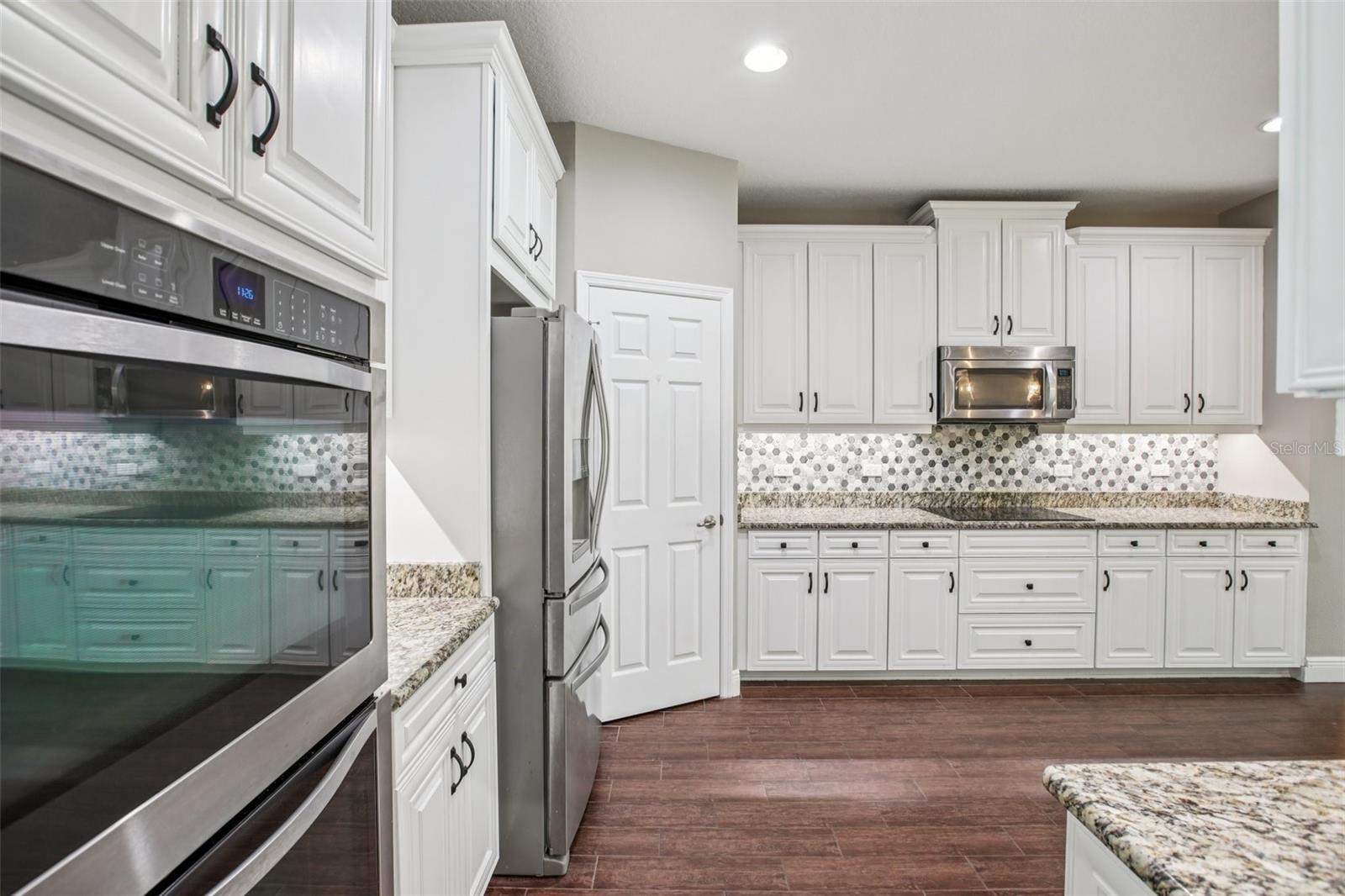 Modern kitchen with ample storage