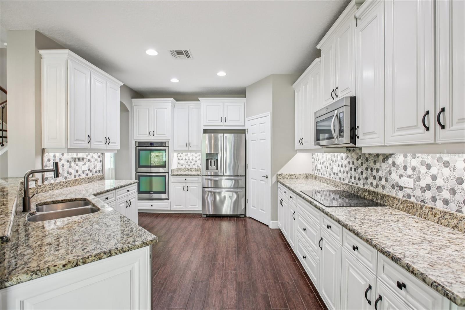 Chef’s kitchen with premium finishes
