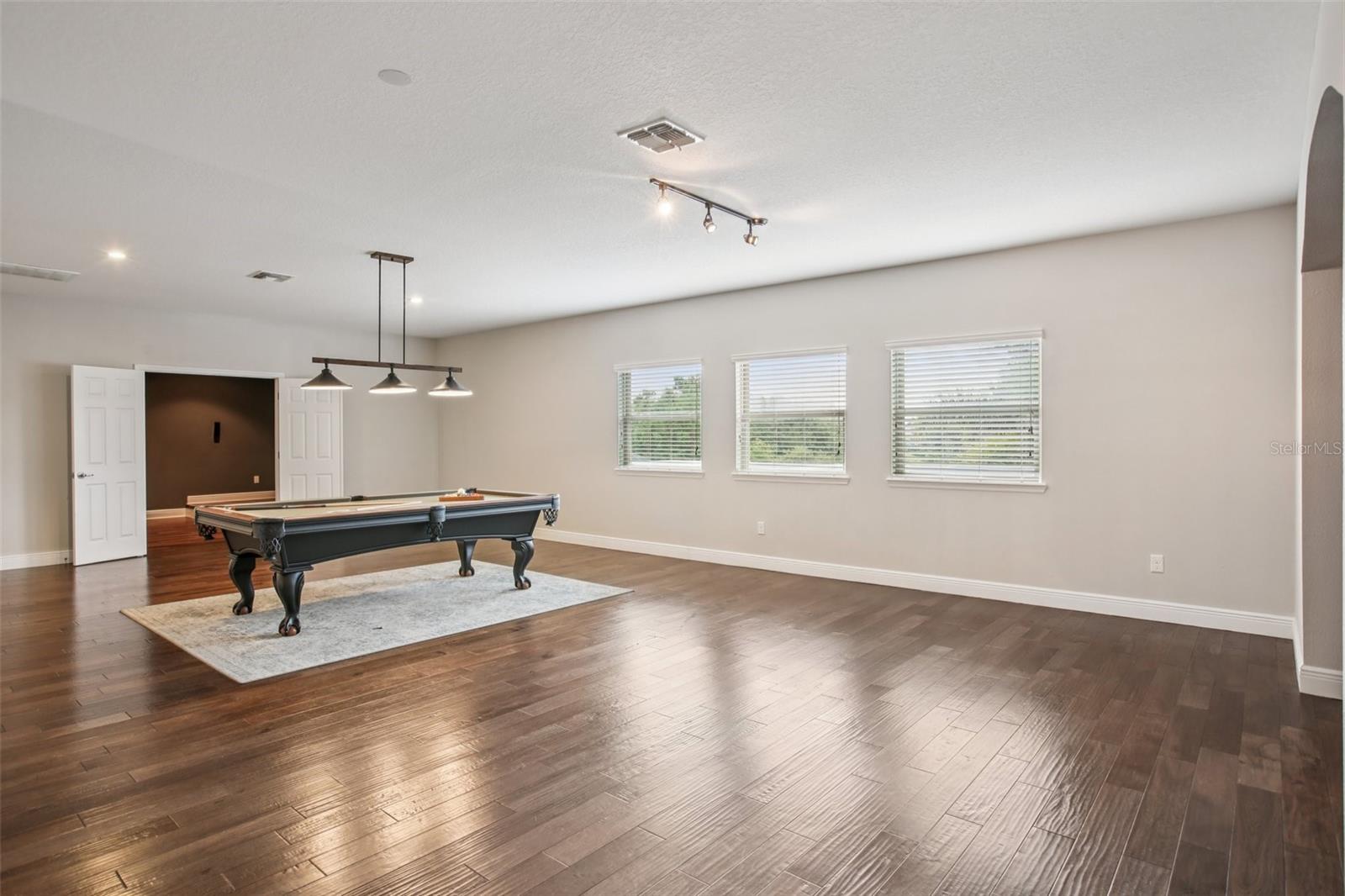 Billiards-ready game room