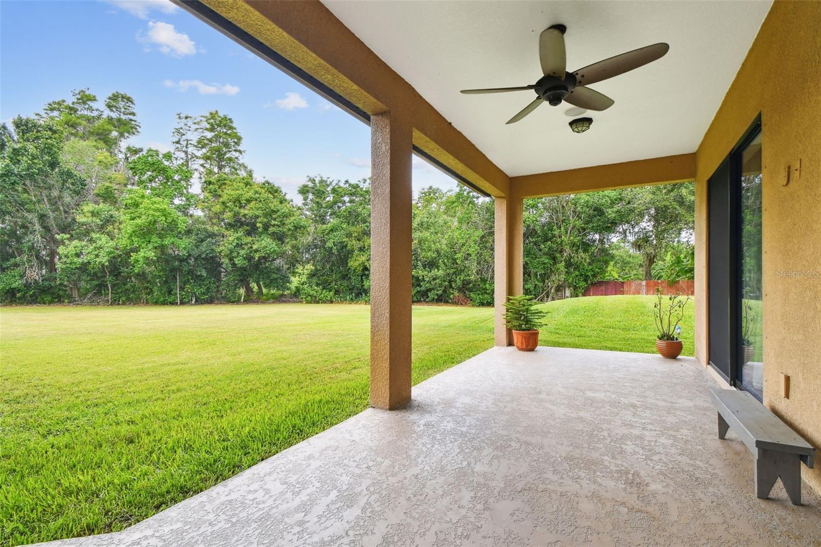 COVERED PATIO SPACE