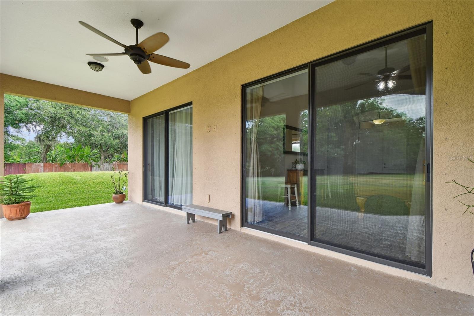 COVERED PATIO SPACE