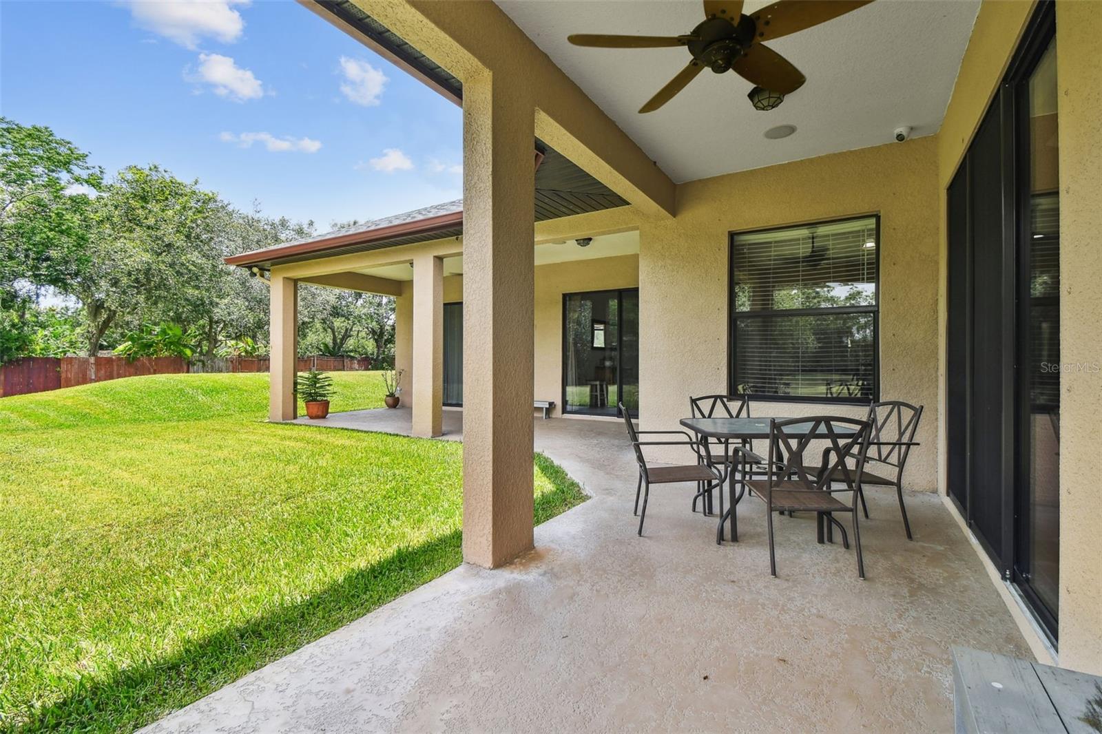 COVERED PATIO SPACE