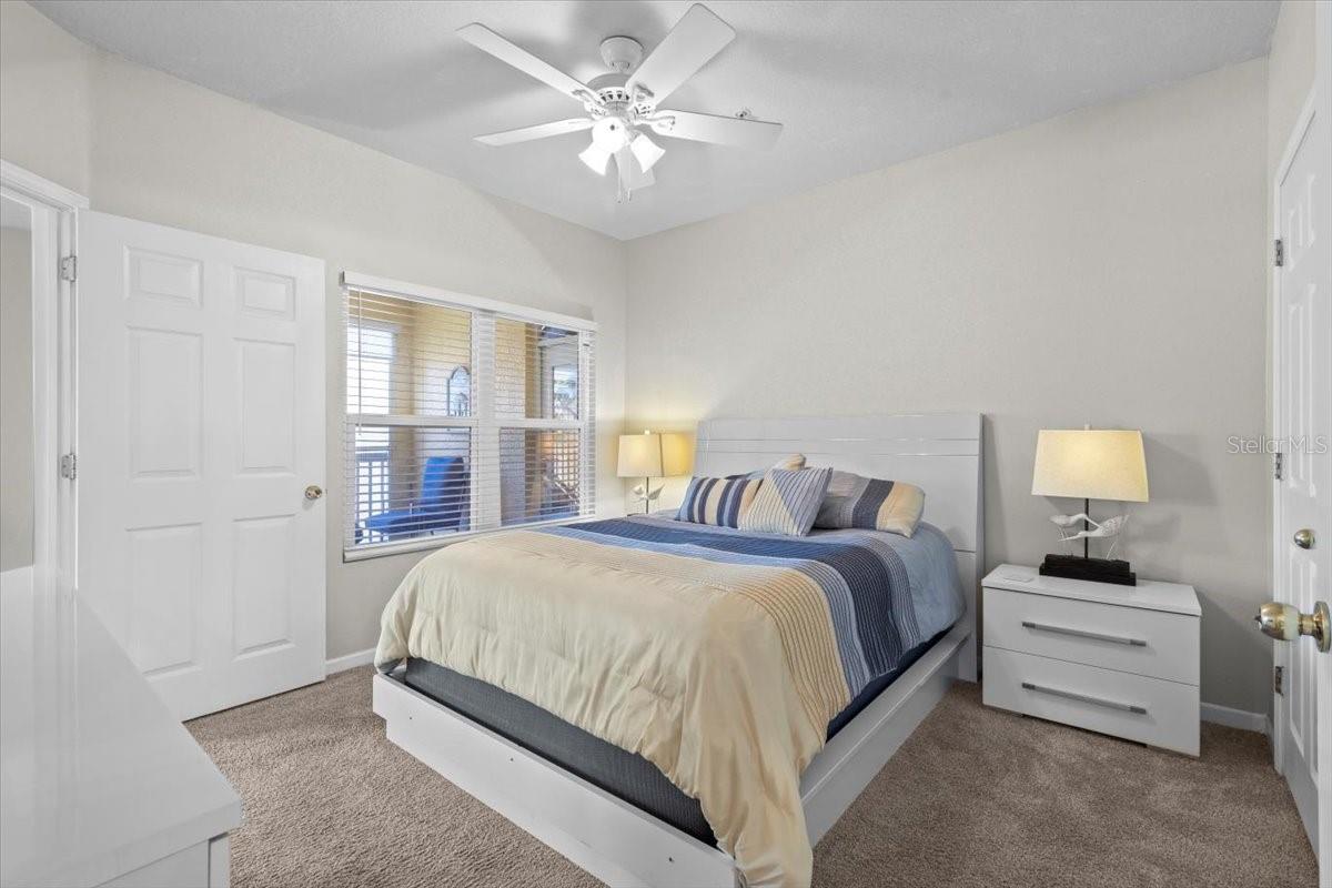 Front master bedroom, lots of natural light.