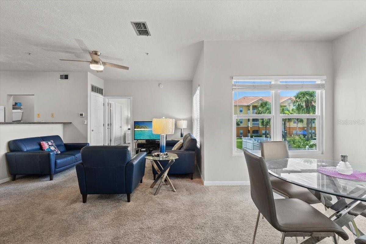 Spacious, open floor plan.