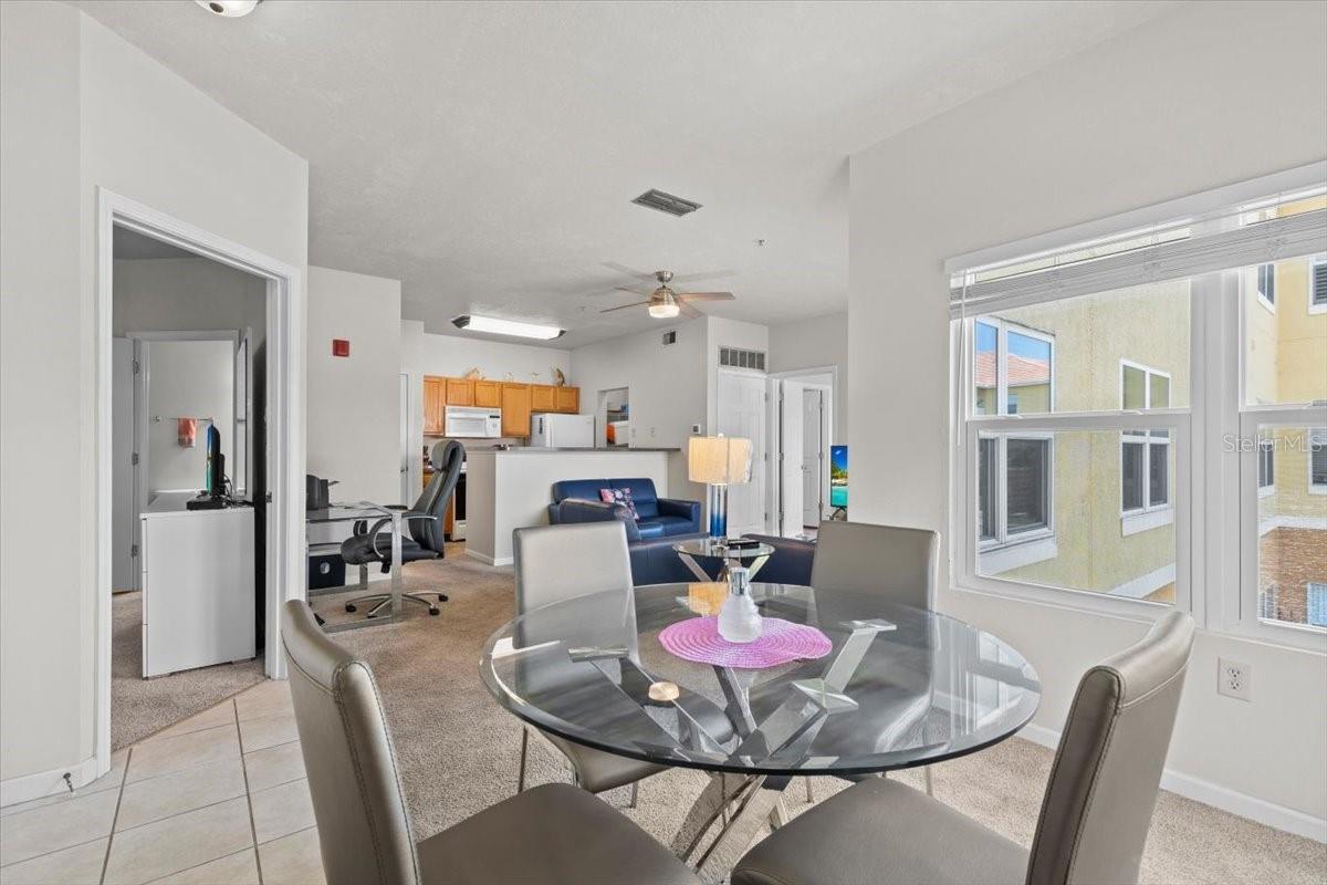 Spacious, open floor plan.