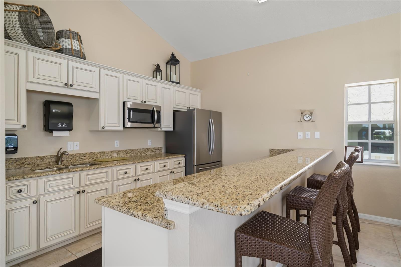 Captiva Cay Clubroom Kitchen