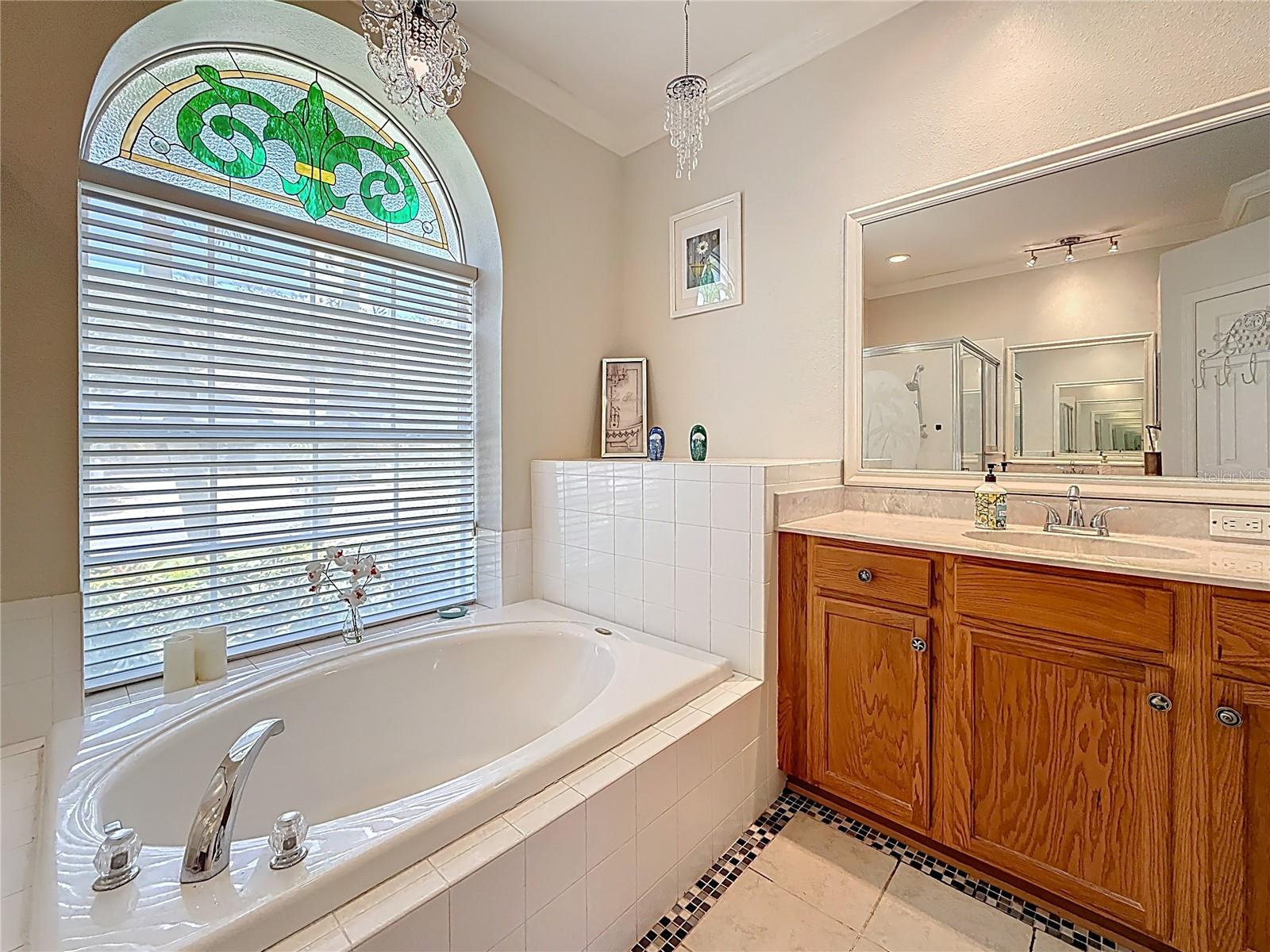 Primary Bathroom with Soaker Tub