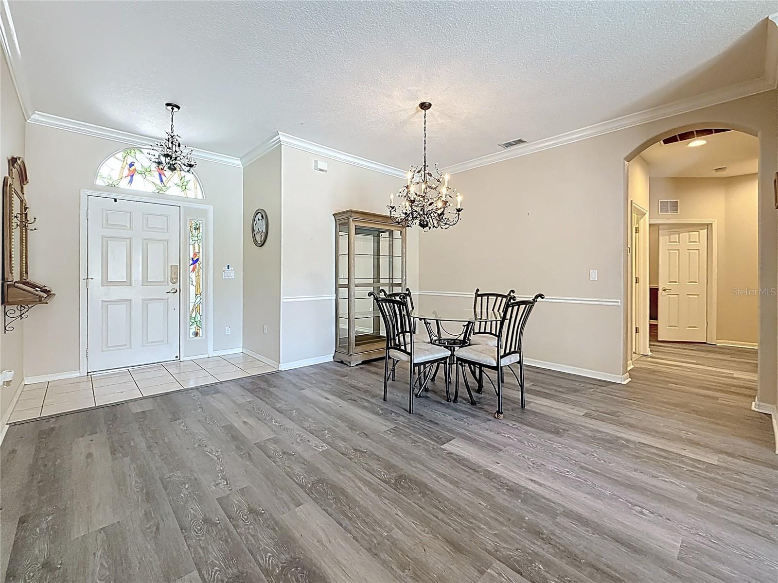 Dining Area opens to Living Room