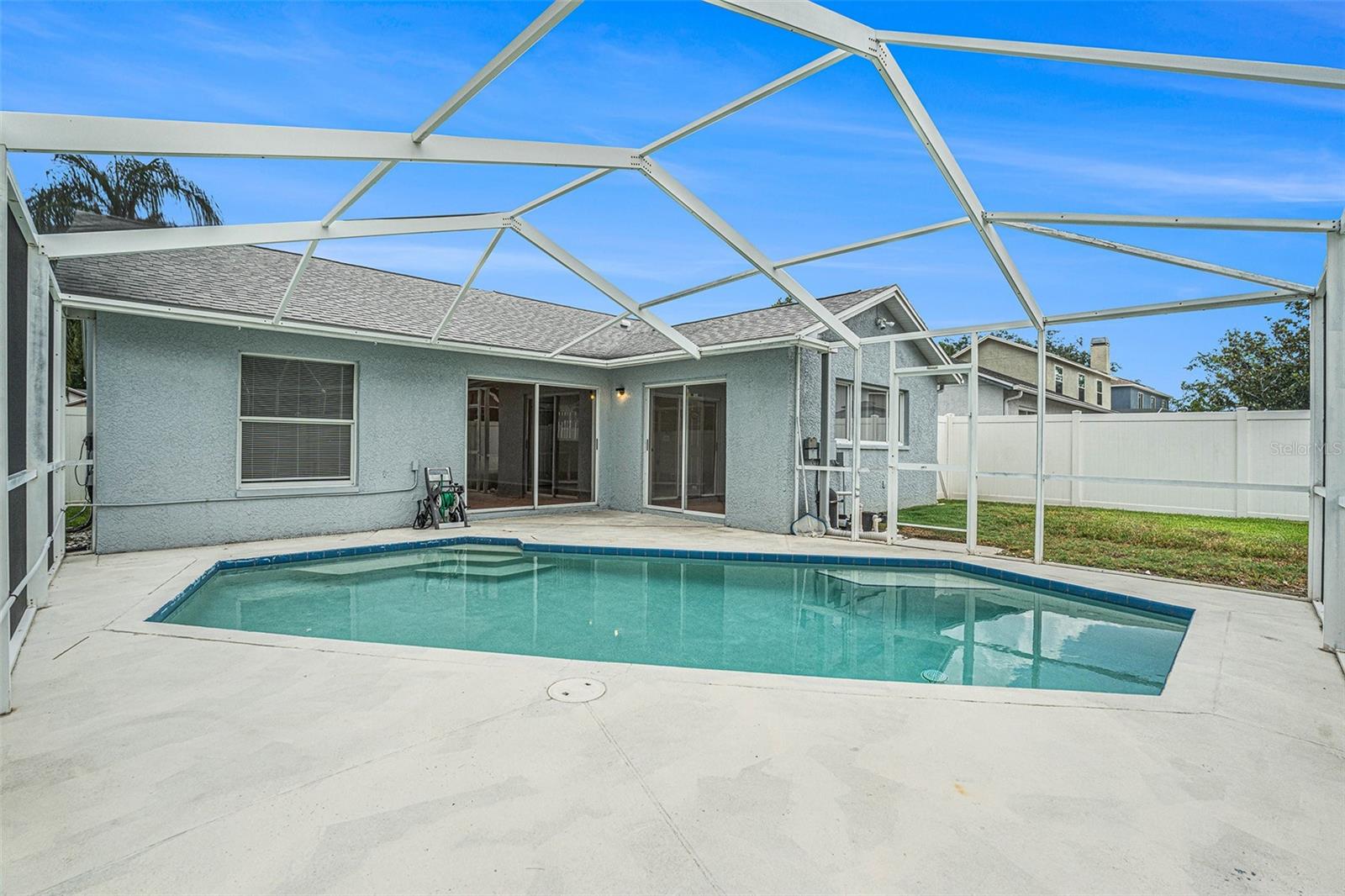 In ground pool with screen enclosure!