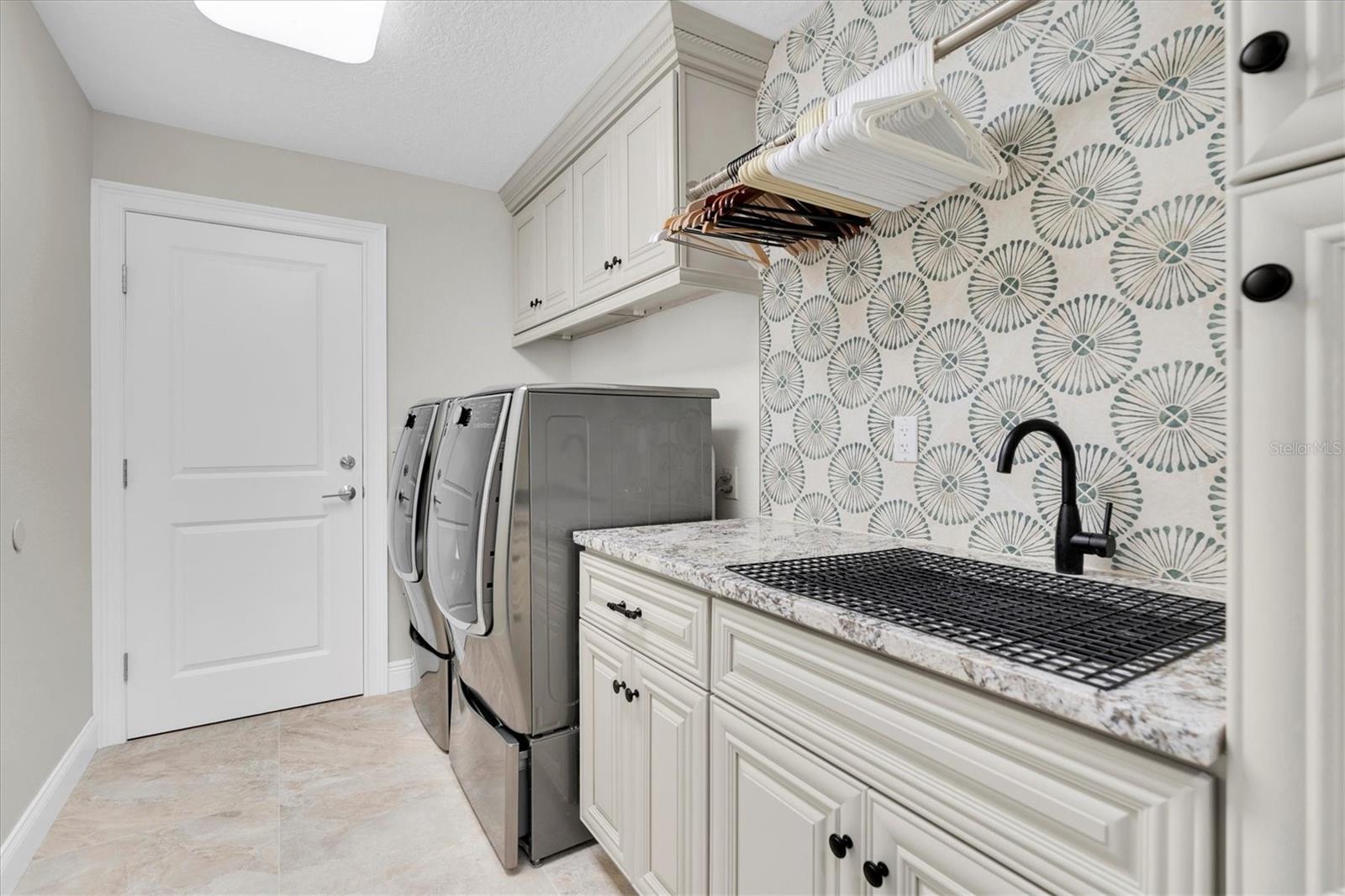 Indoor Laundry Room