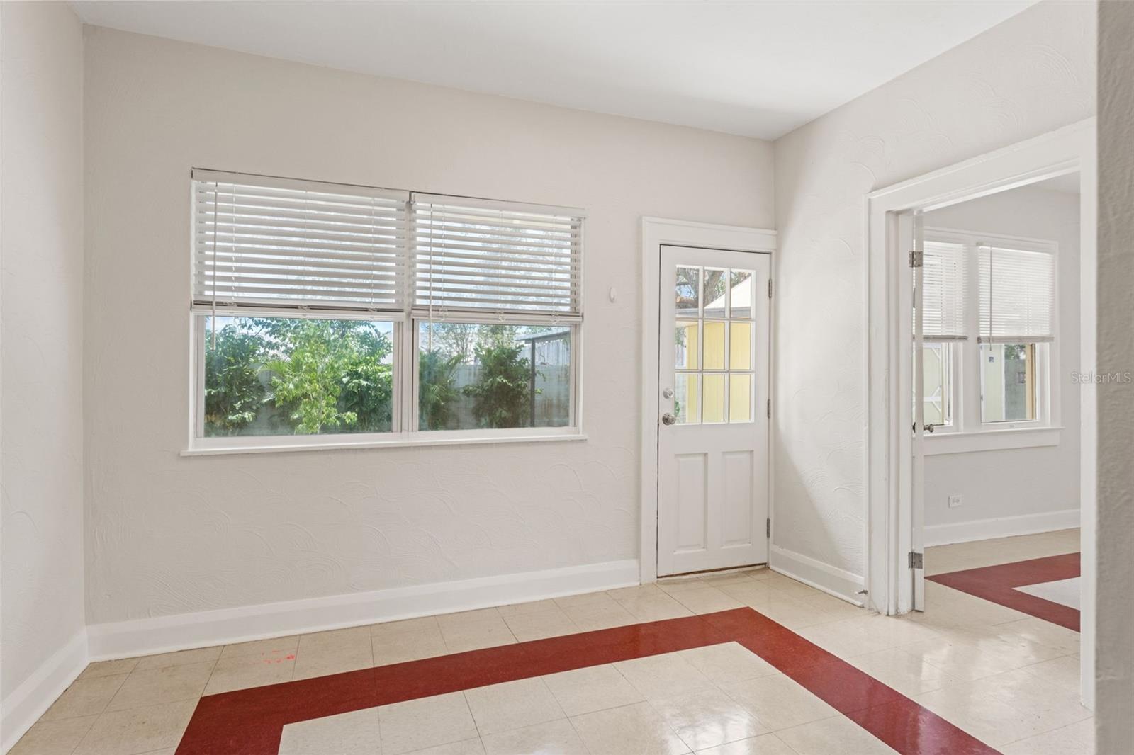 Mudroom at Backdoor