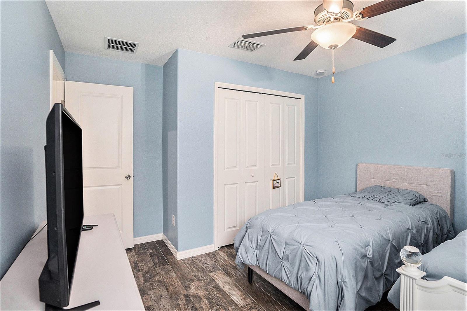 Second bedroom towards the front of the home