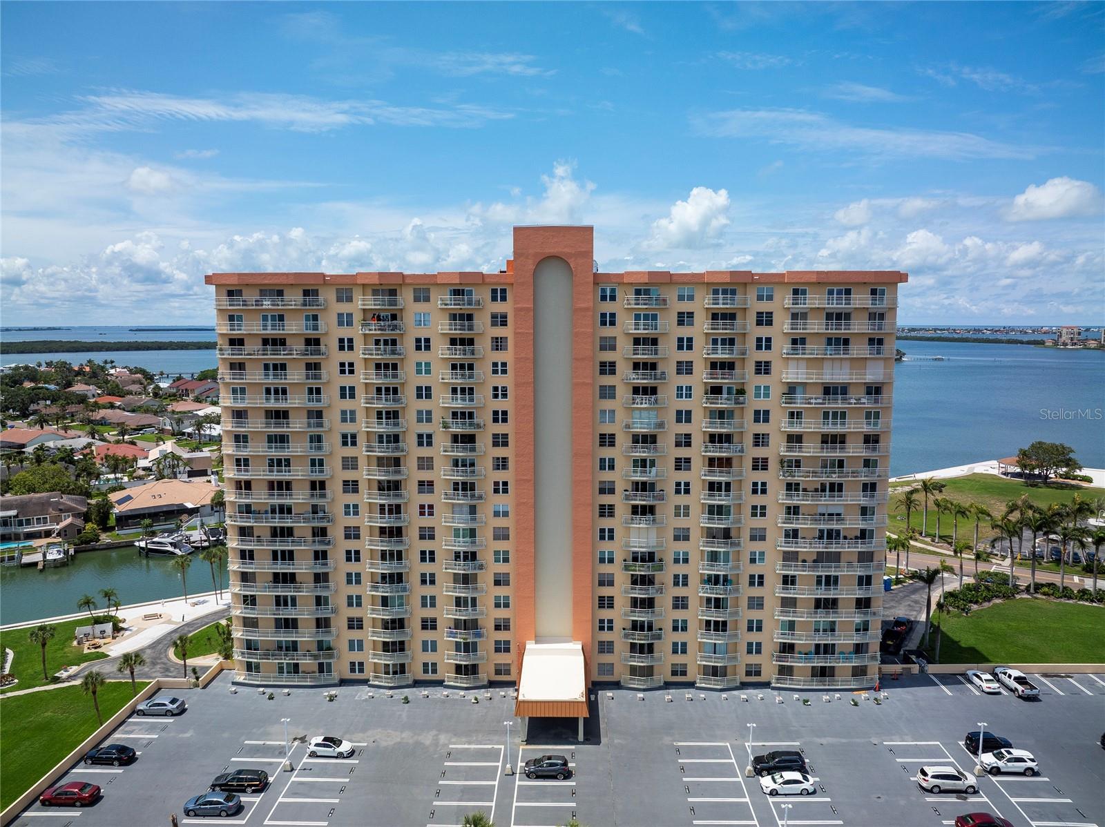 North side of the Condo