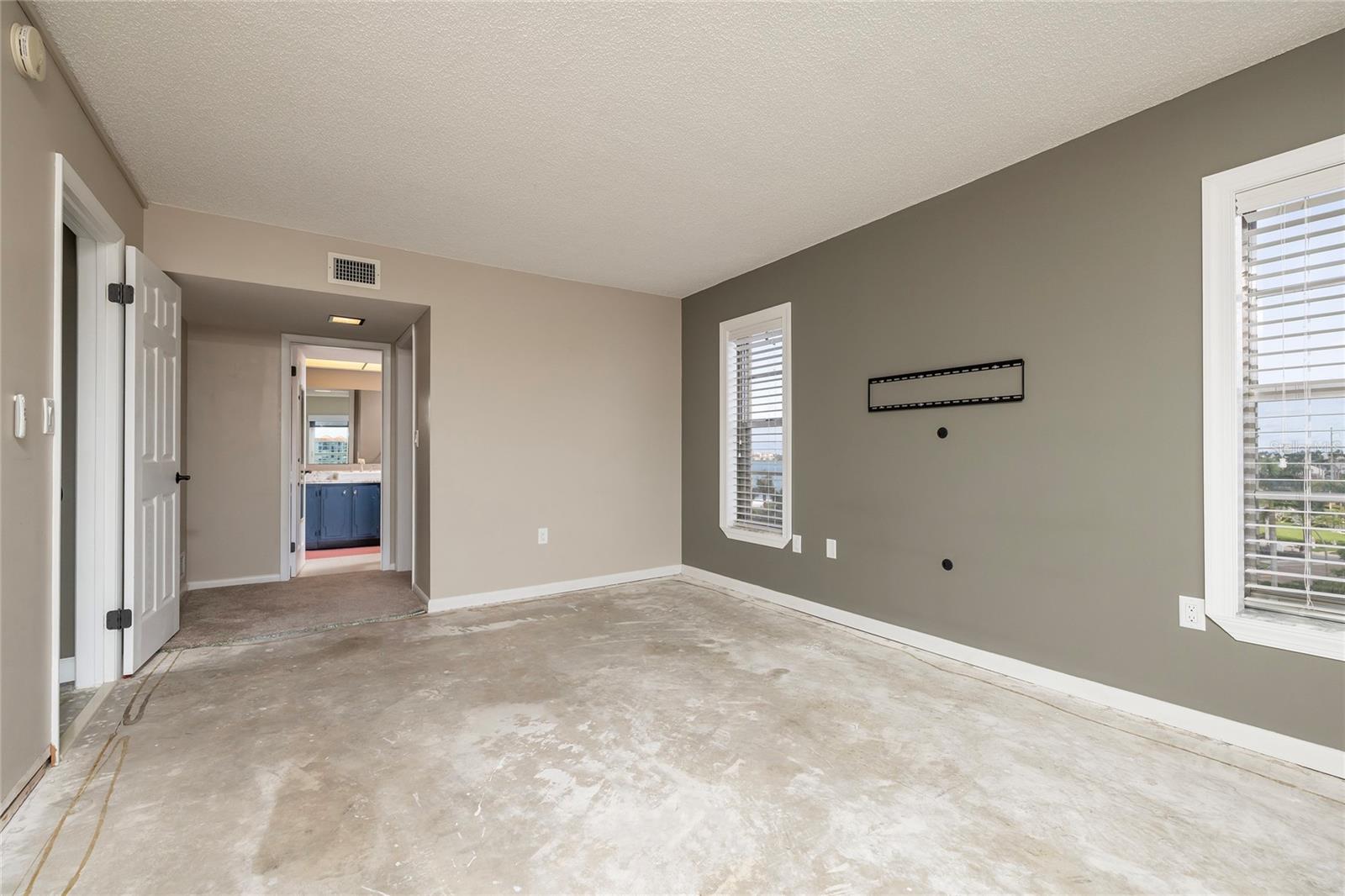 Primary bedroom from Balcony