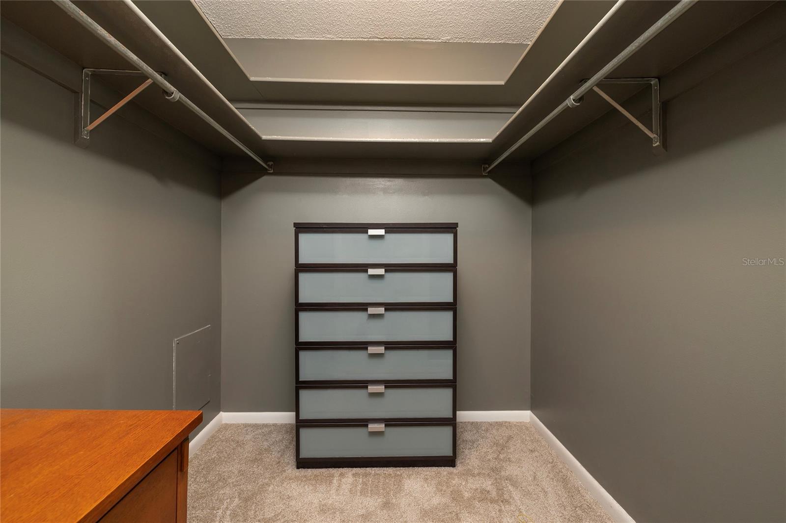 Primary walk-in closet