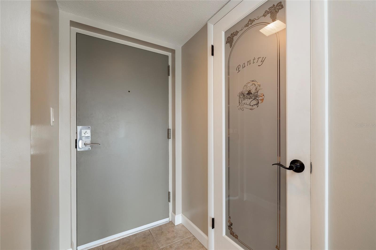 Front Door and Pantry Door
