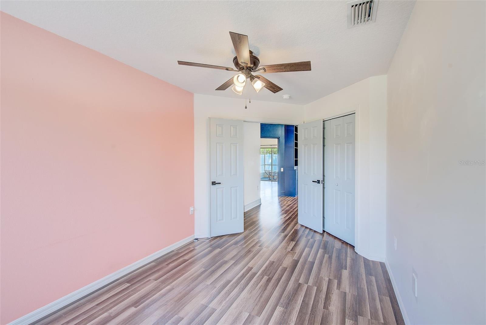 BEDROOM #2 WITH DOUBLE DOORS