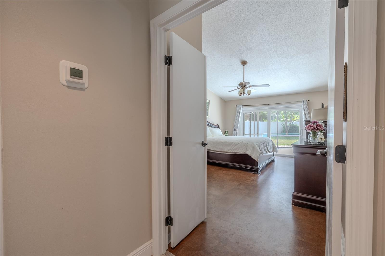 Primary bedroom entrance