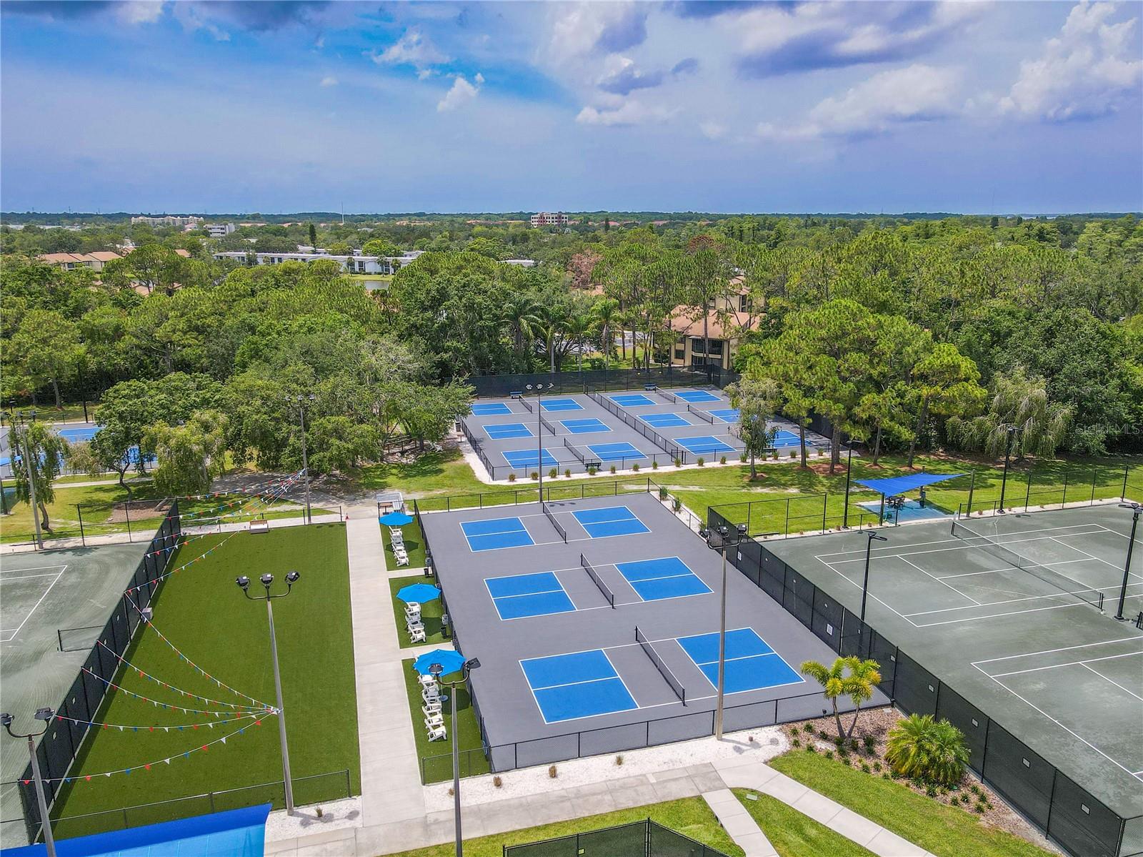 Pickleball courts