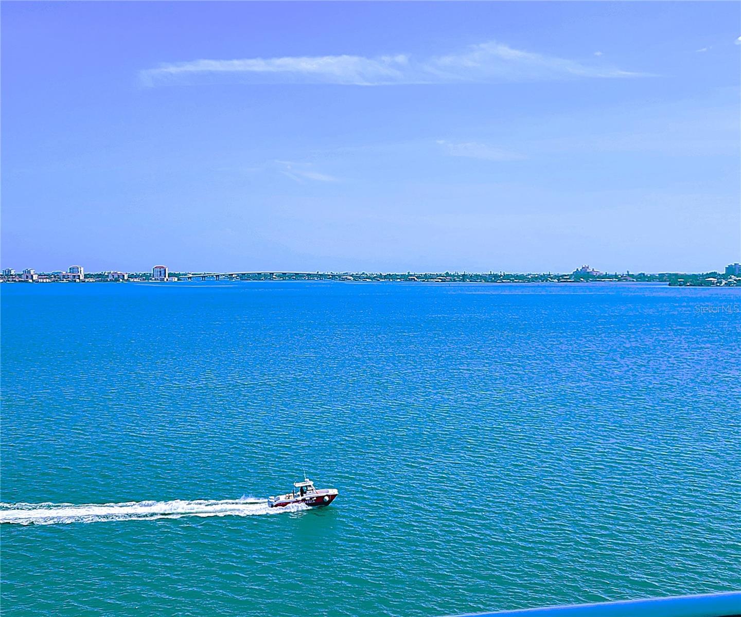 View of Boca Ciega Bay Aquatic Preserve & the Gulf from the balcony