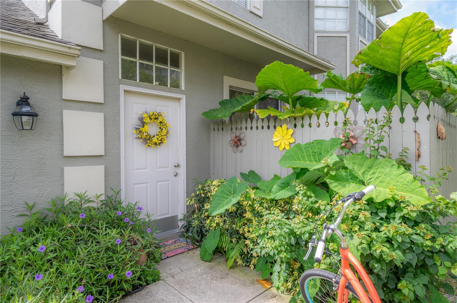 Lovely side entrance