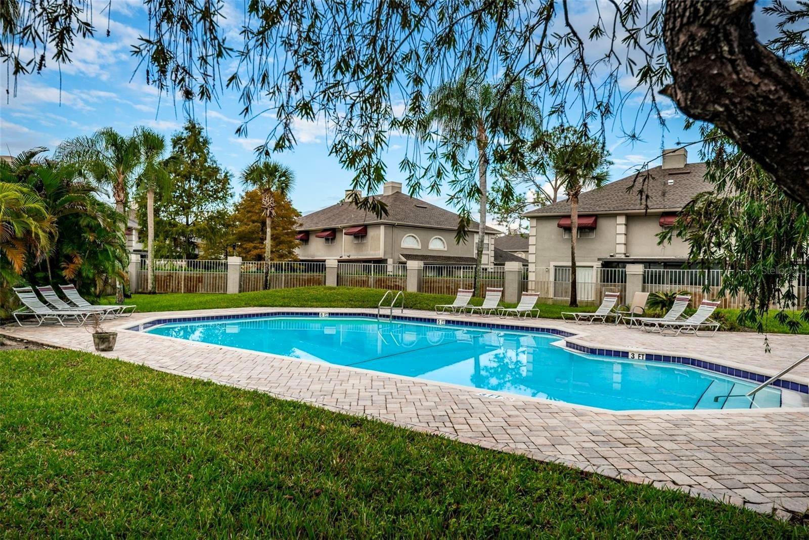 Chardonnay community pool and clubhouse