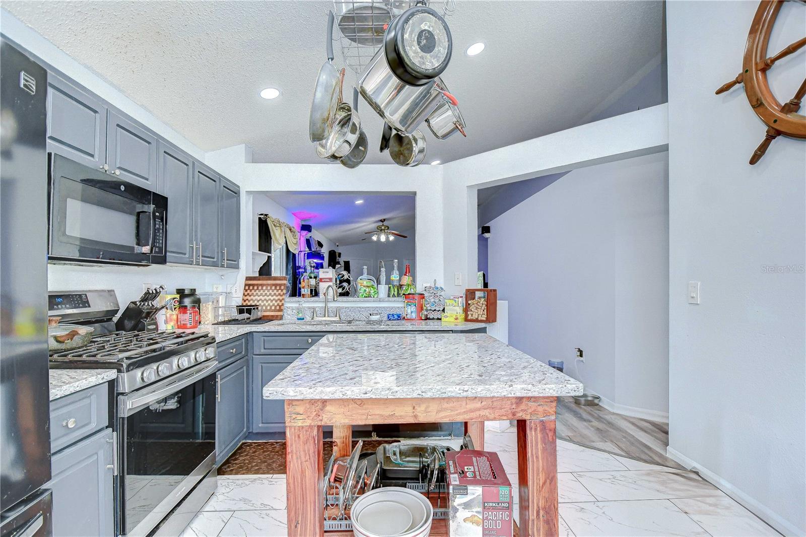 Custom pull outs in cabinets!