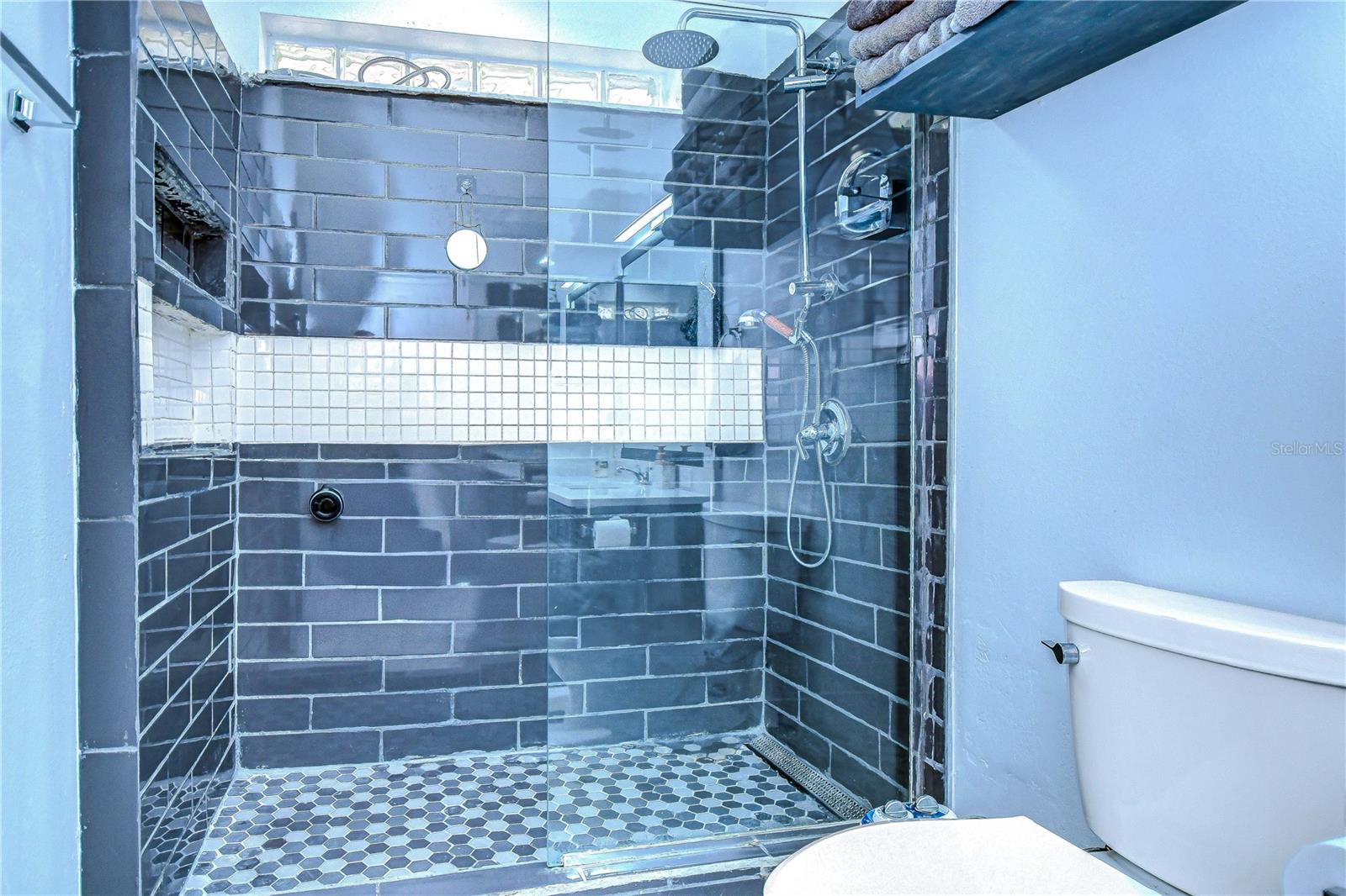 Remodeled shower!