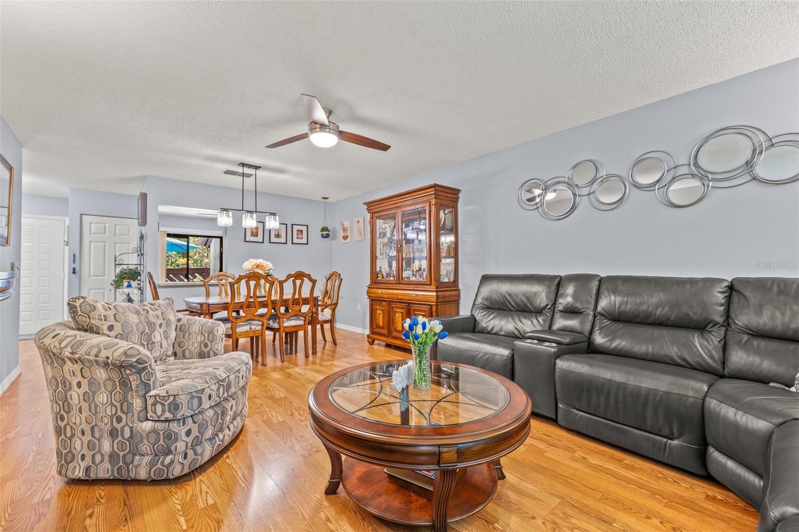 Easy maintenance laminate floors