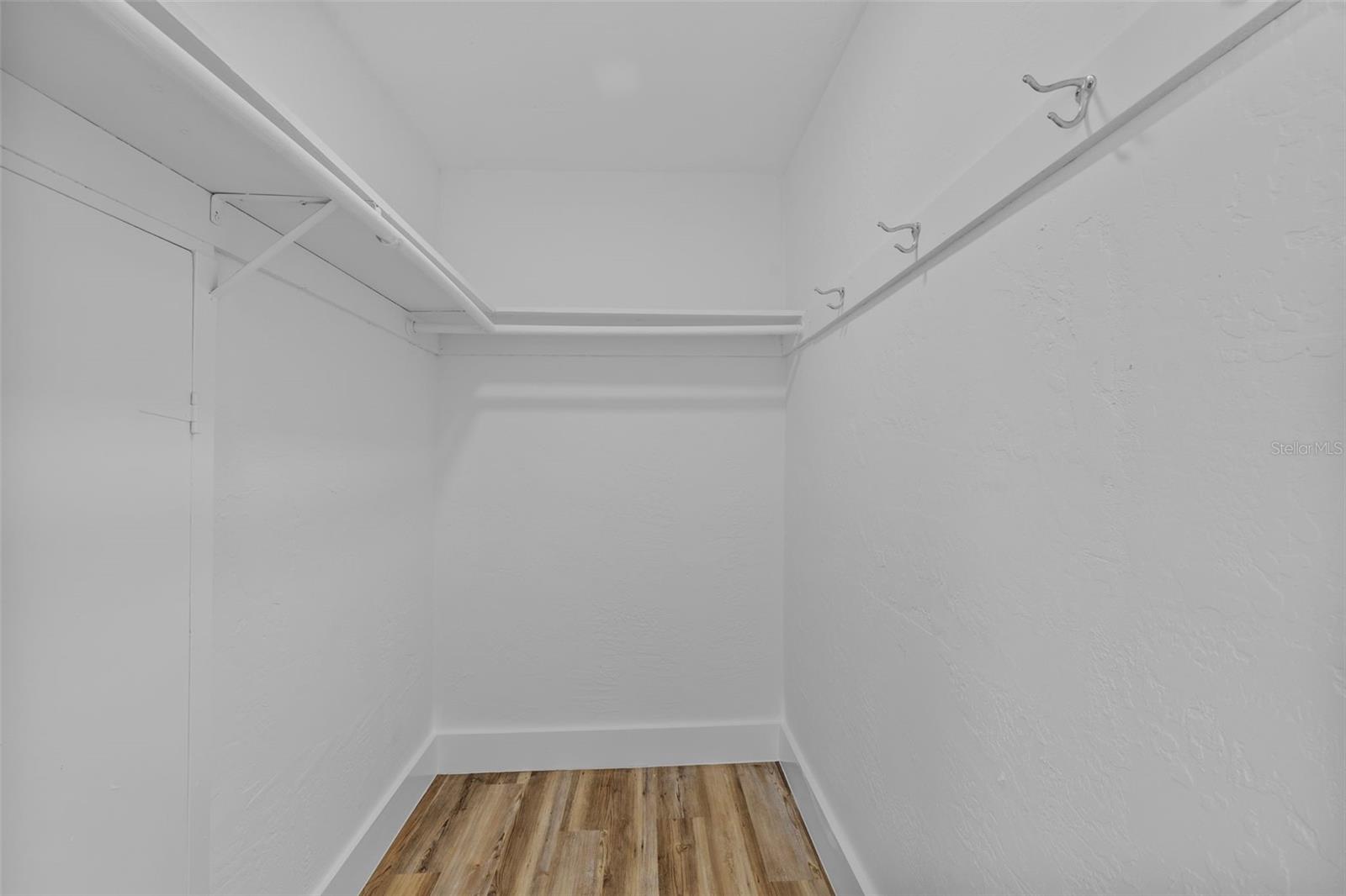 Bedroom 3 walk in closet