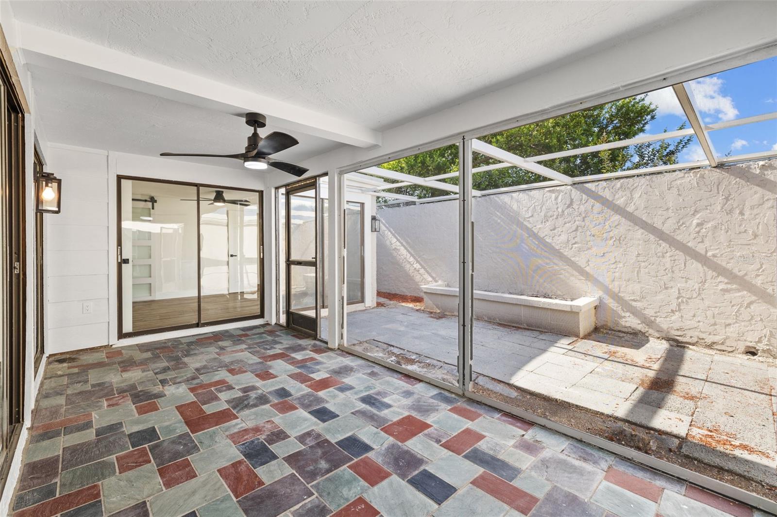 Enclosed Back Patio
