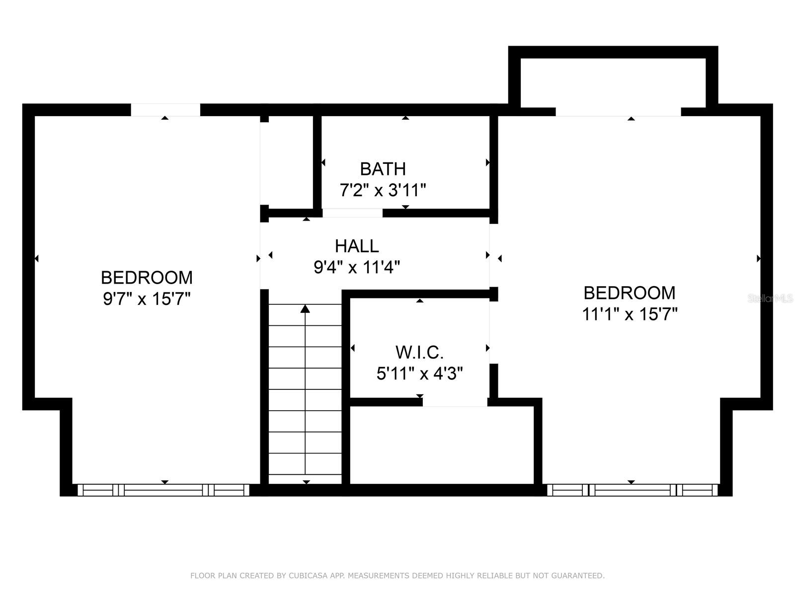Floor Plan second floor