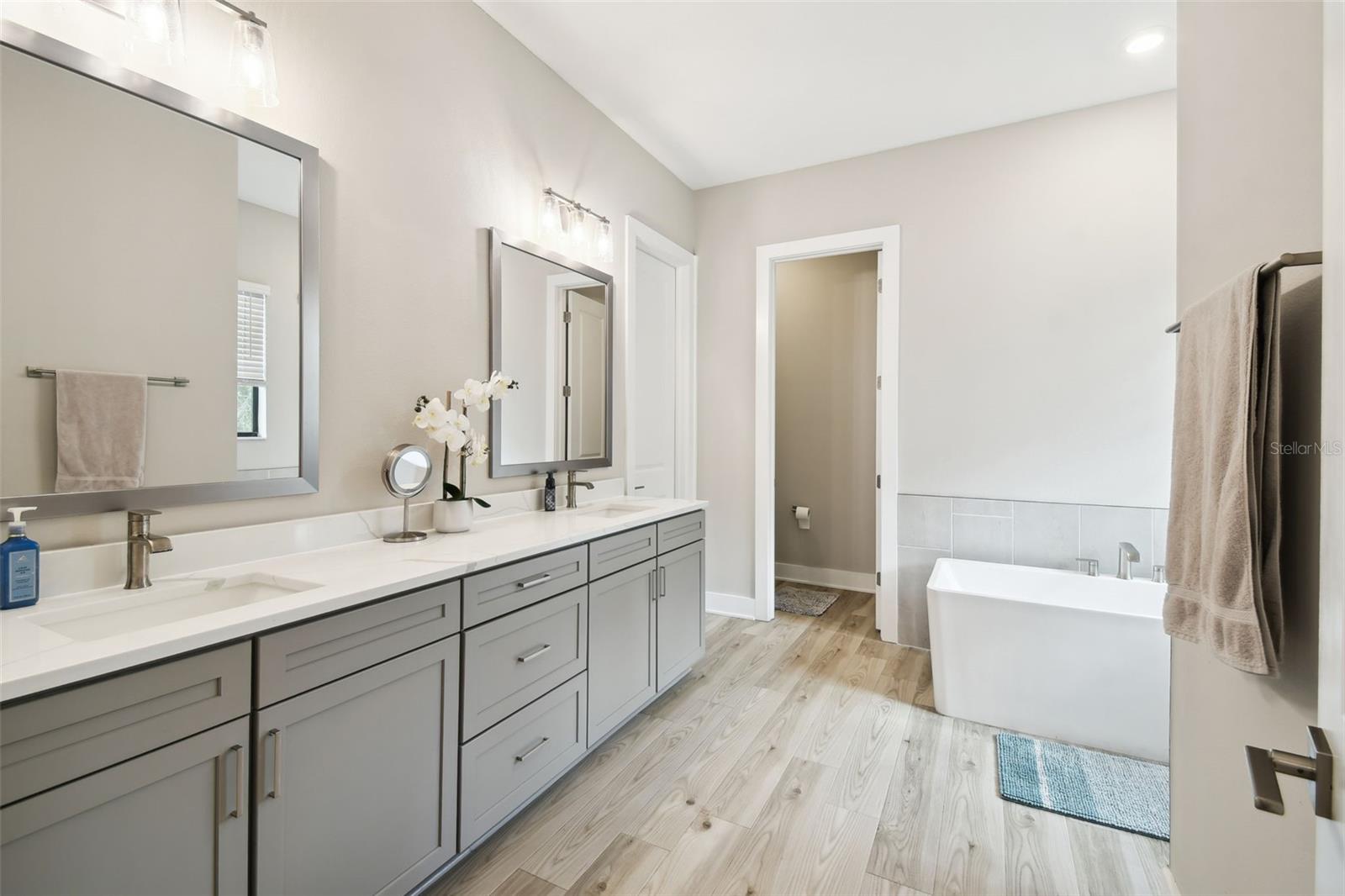 Primary Bathroom w/Double Vanities