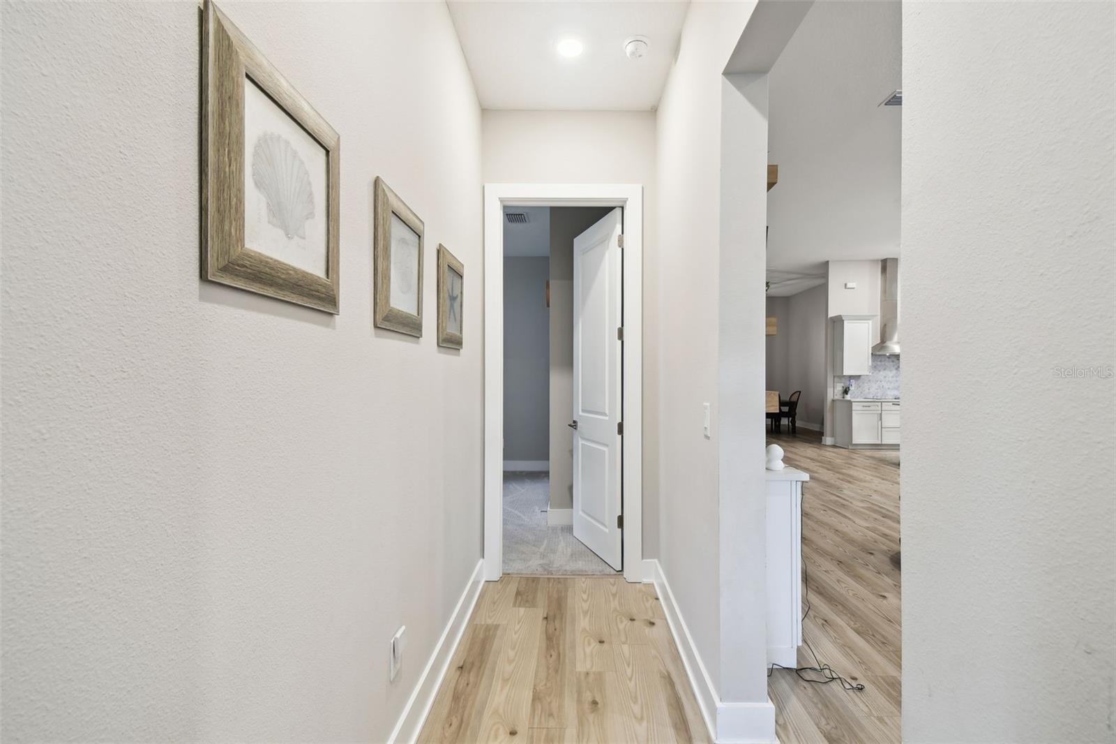 Entry Hall to Guest Bedroom 3