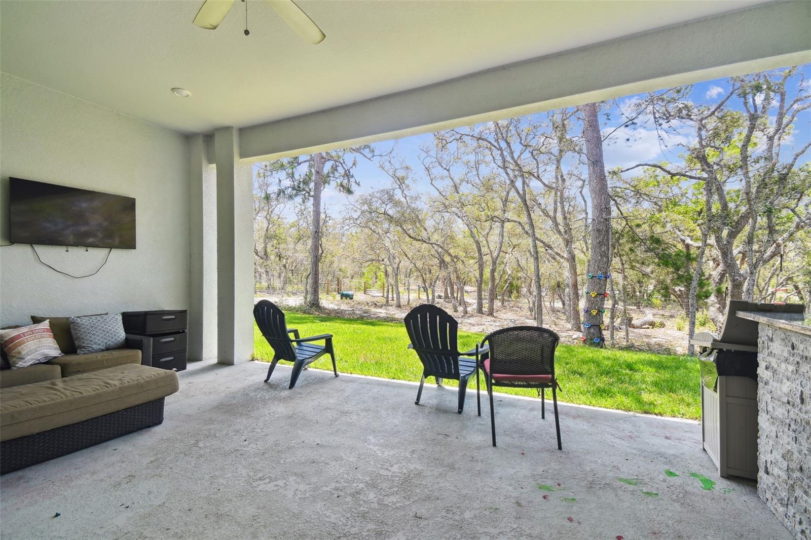 Oversized Covered Lanai