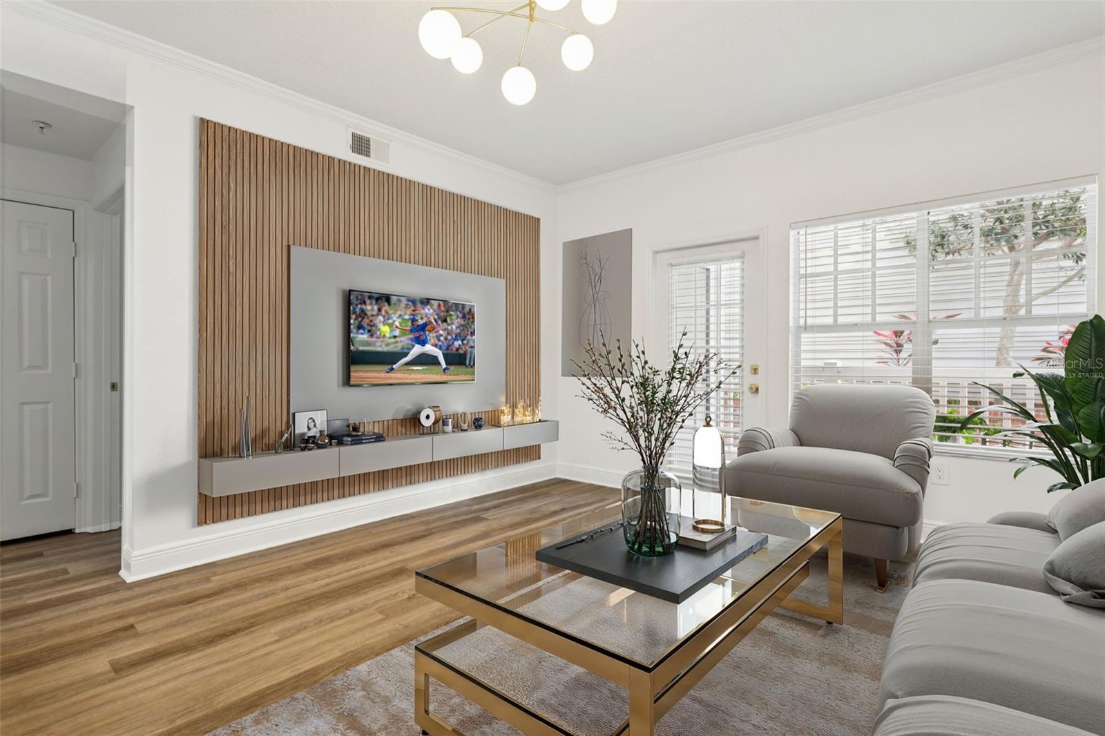 living virtually staged