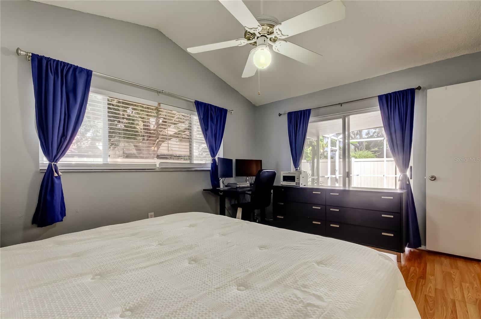 Primary BR with lots of natural lighting