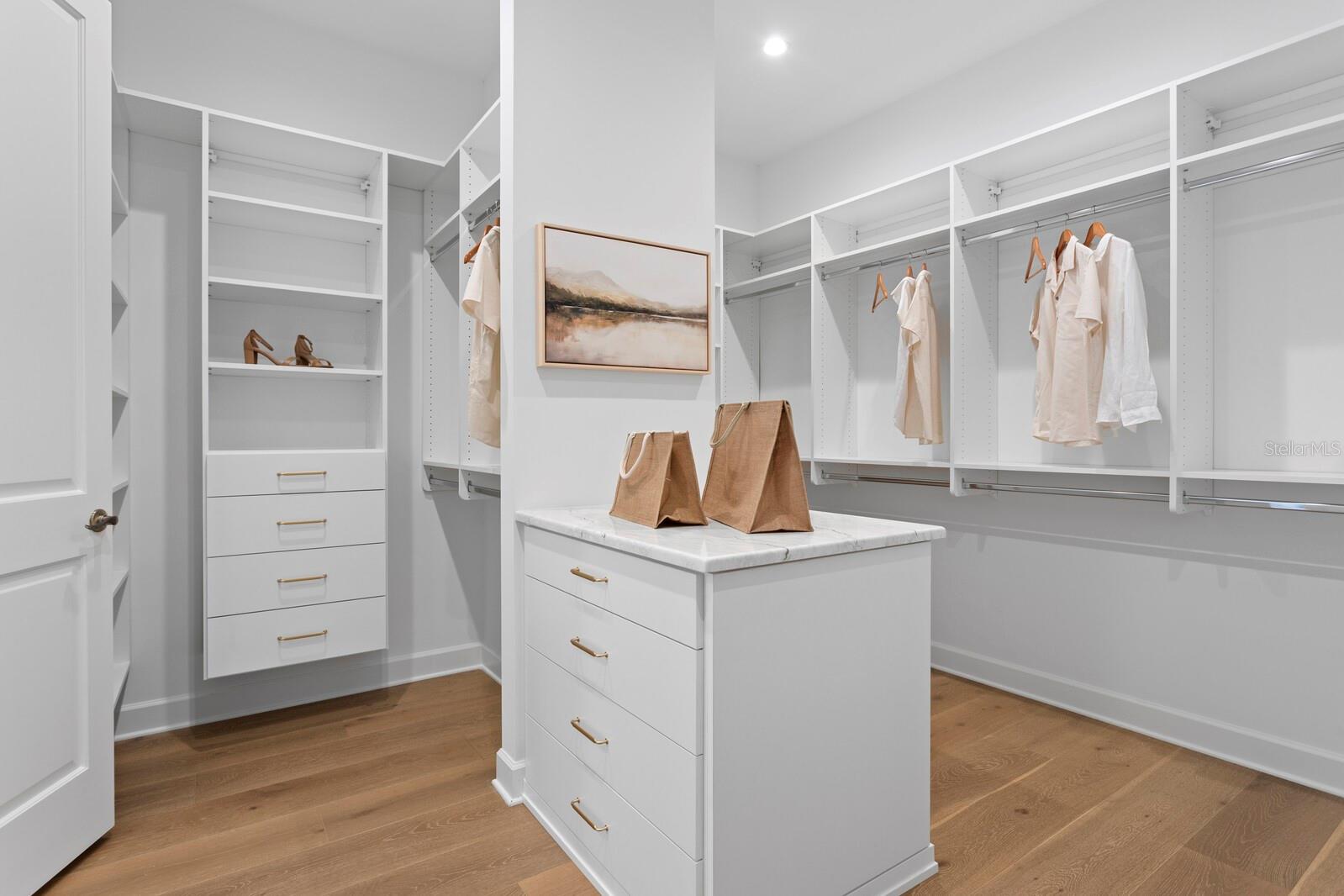 primary closet