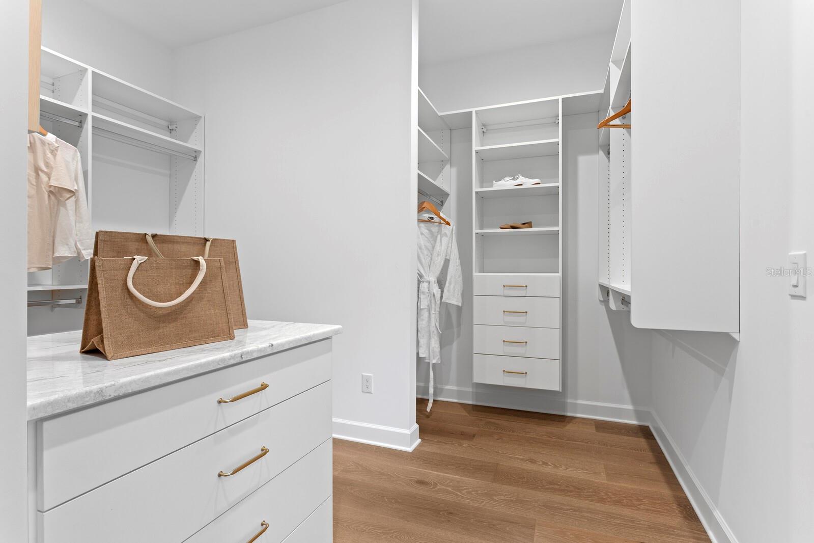 primary closet