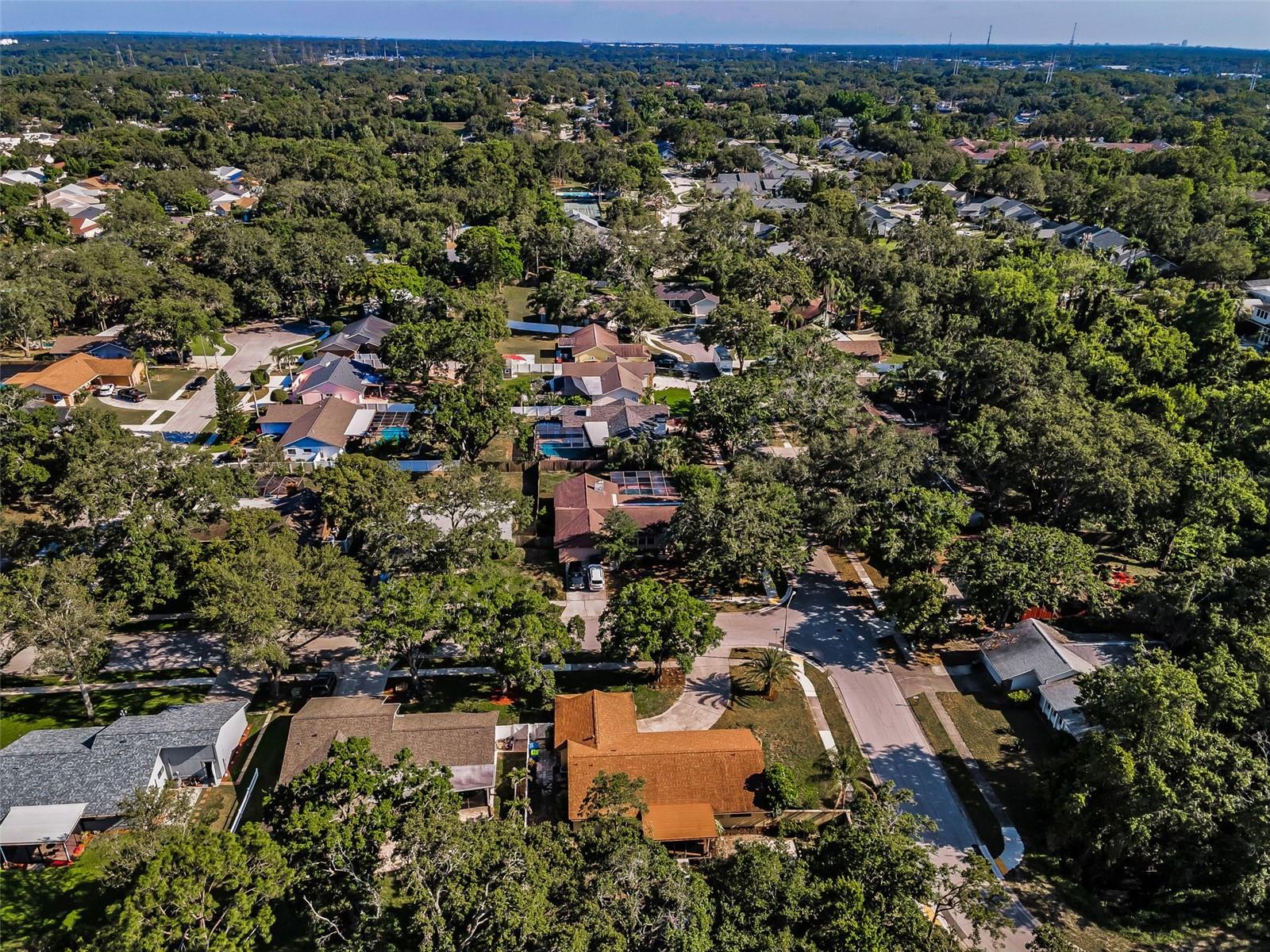 Facing South