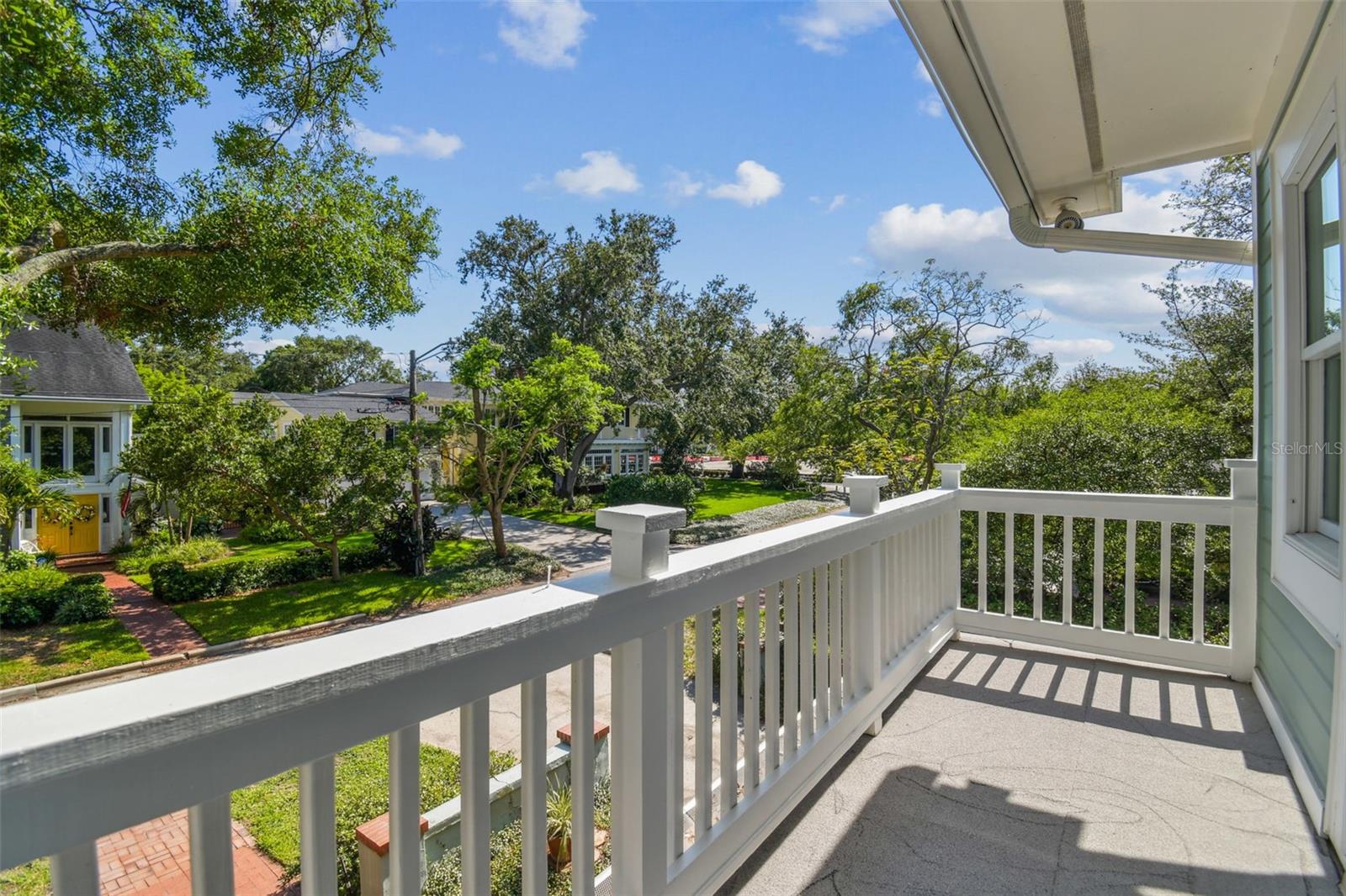 Balcony off office