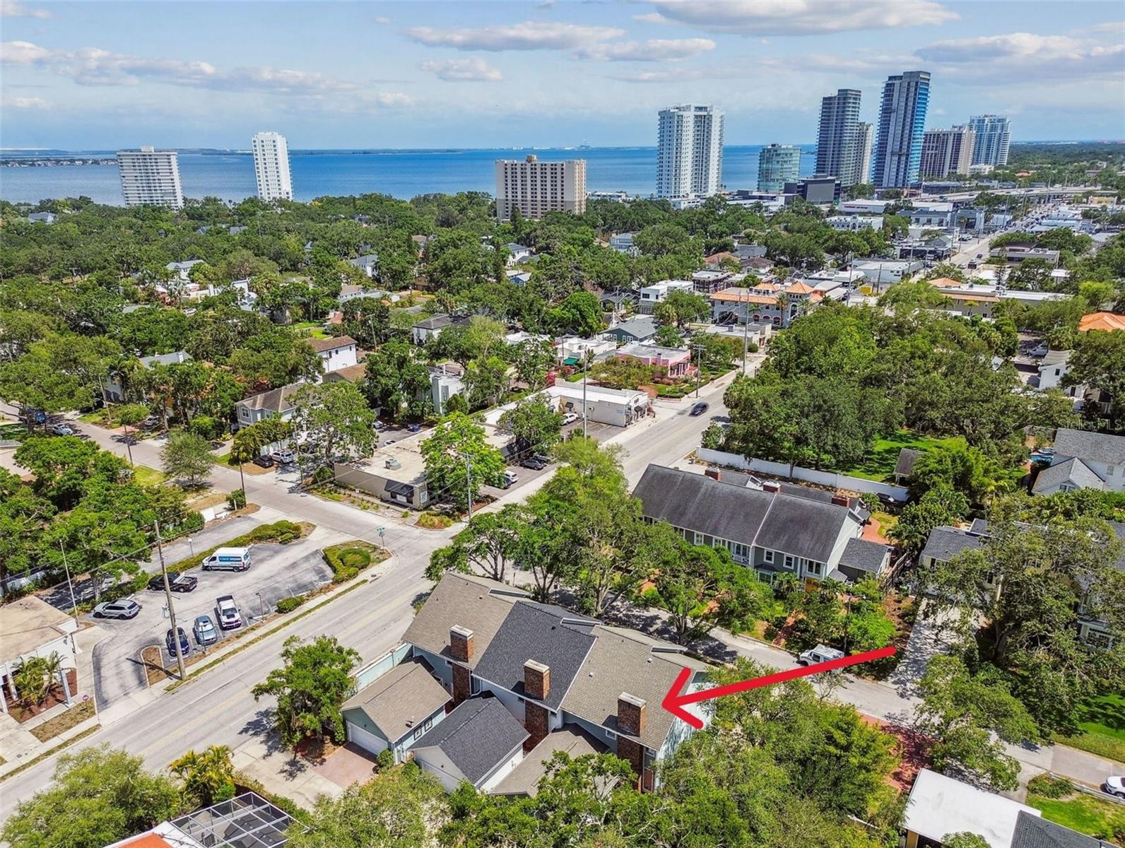 Towards Bayshore Blvd